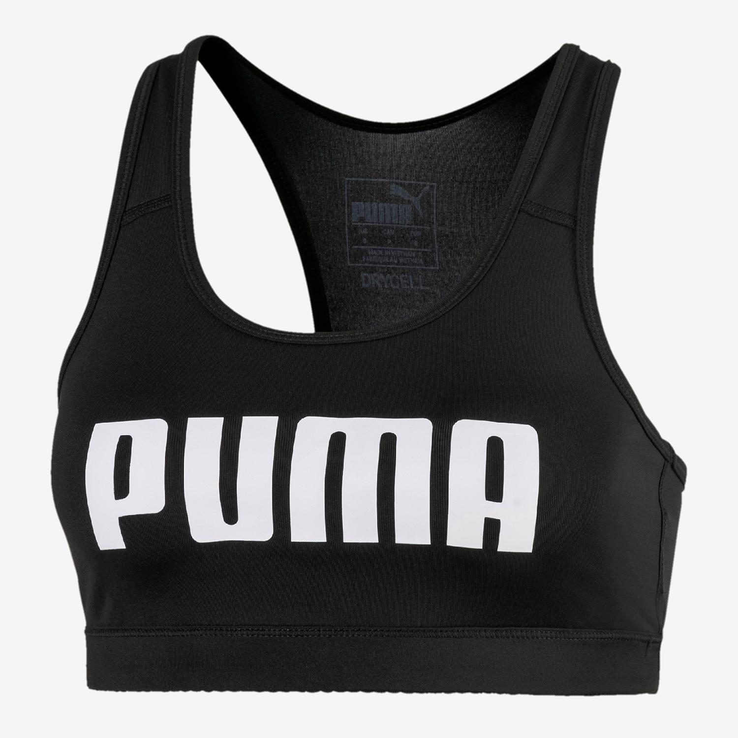 Puma 4 Keeps - Negra - Sujetador Deportivo talla S