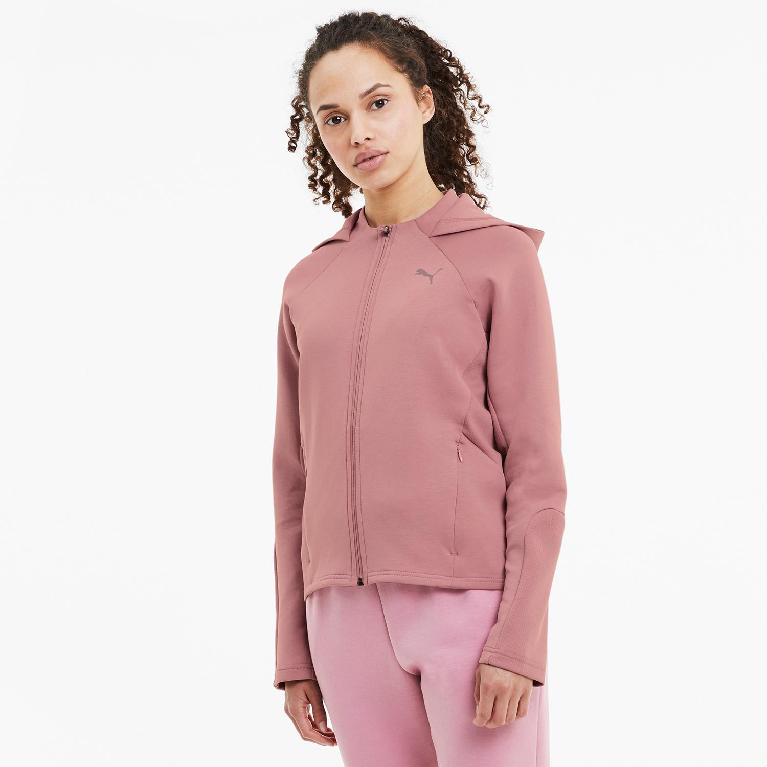 Puma Evostripe - Rosa - Sudadera Capucha Mujer talla XL