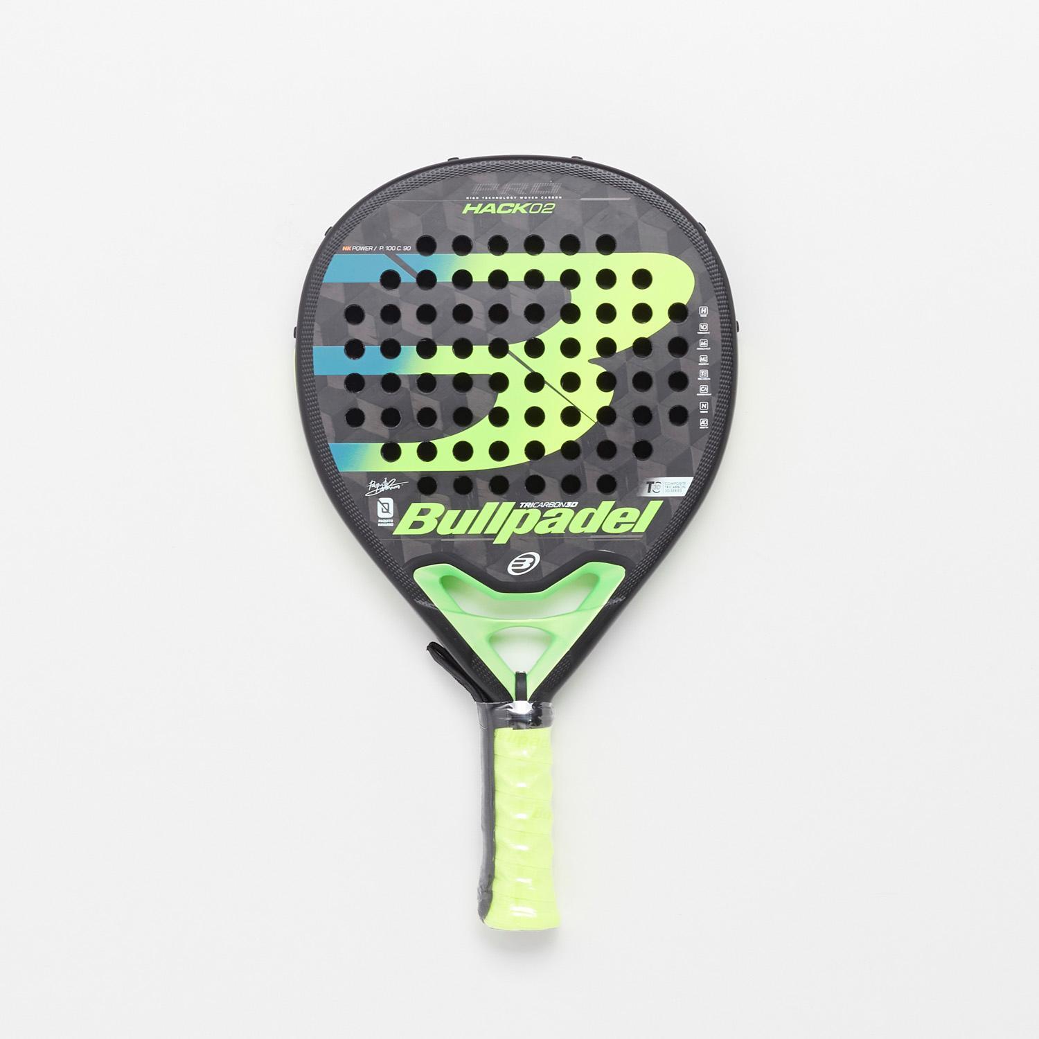 Bullpadel Hack - Negro - Pala Pádel talla T.U.