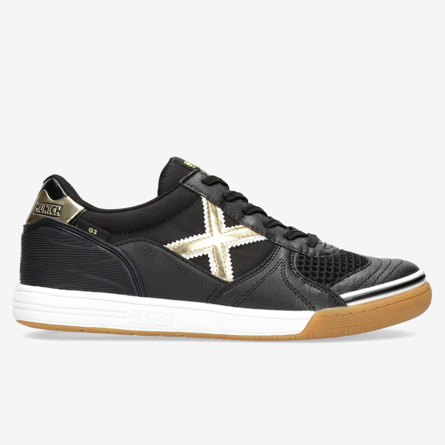 Munich G3 Sala - Negro - Botas Fútbol MKP talla 40