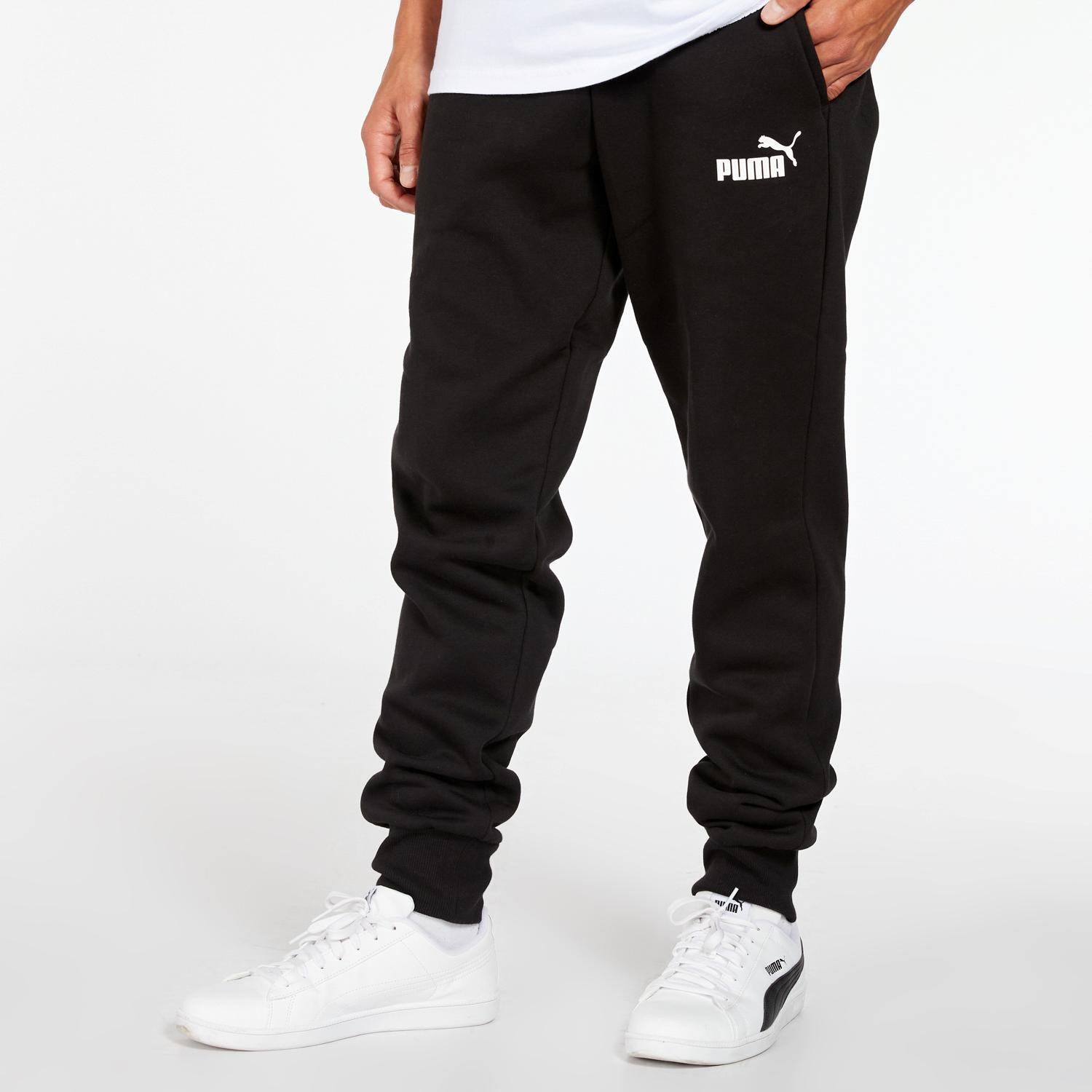 Visiter la boutique PumaPUMA Essentials Pantalon de survêtement en polaire avec logo pour homme Gris