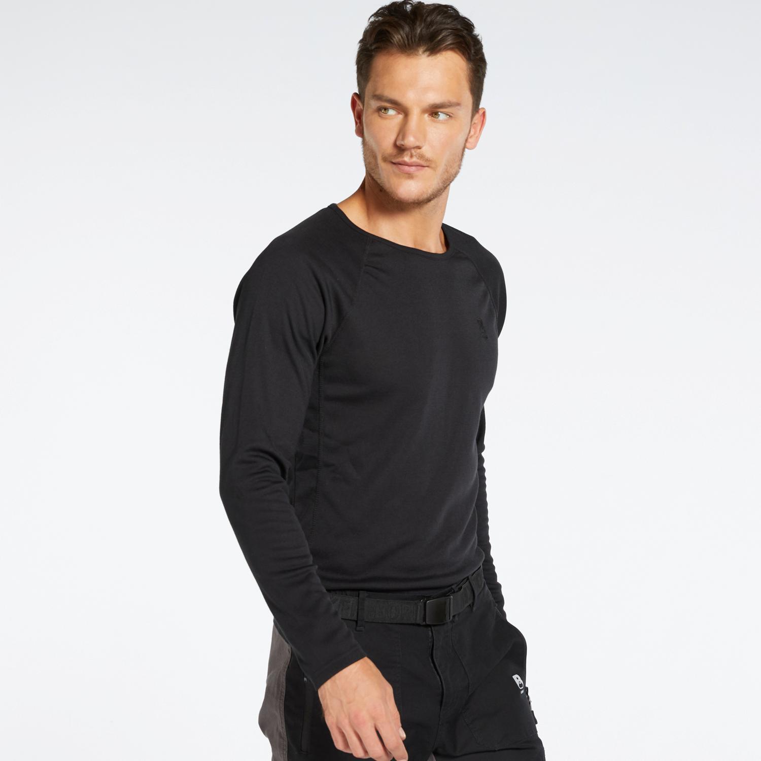 Camiseta Termica Boriken - Negro - Camiseta Interior Hombre talla S