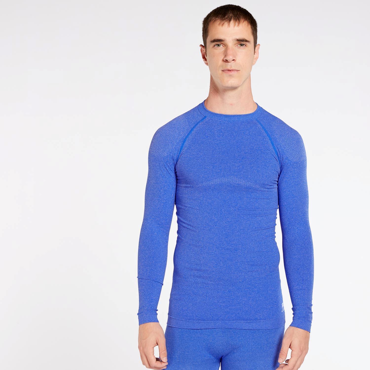 T-shirt Thermique Boriken - Bleu - Sous-chemise Homme sports taille S/M