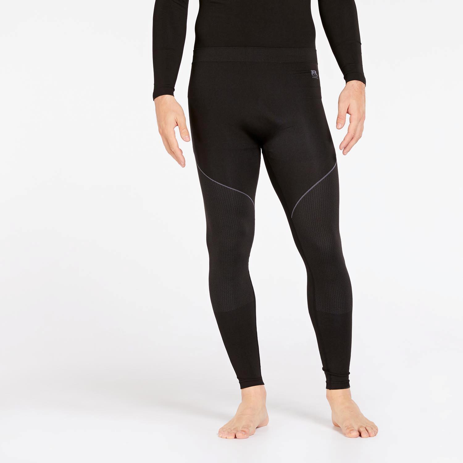 Legging Thermique Boriken-Noir-Collants Homme sports taille L/XL