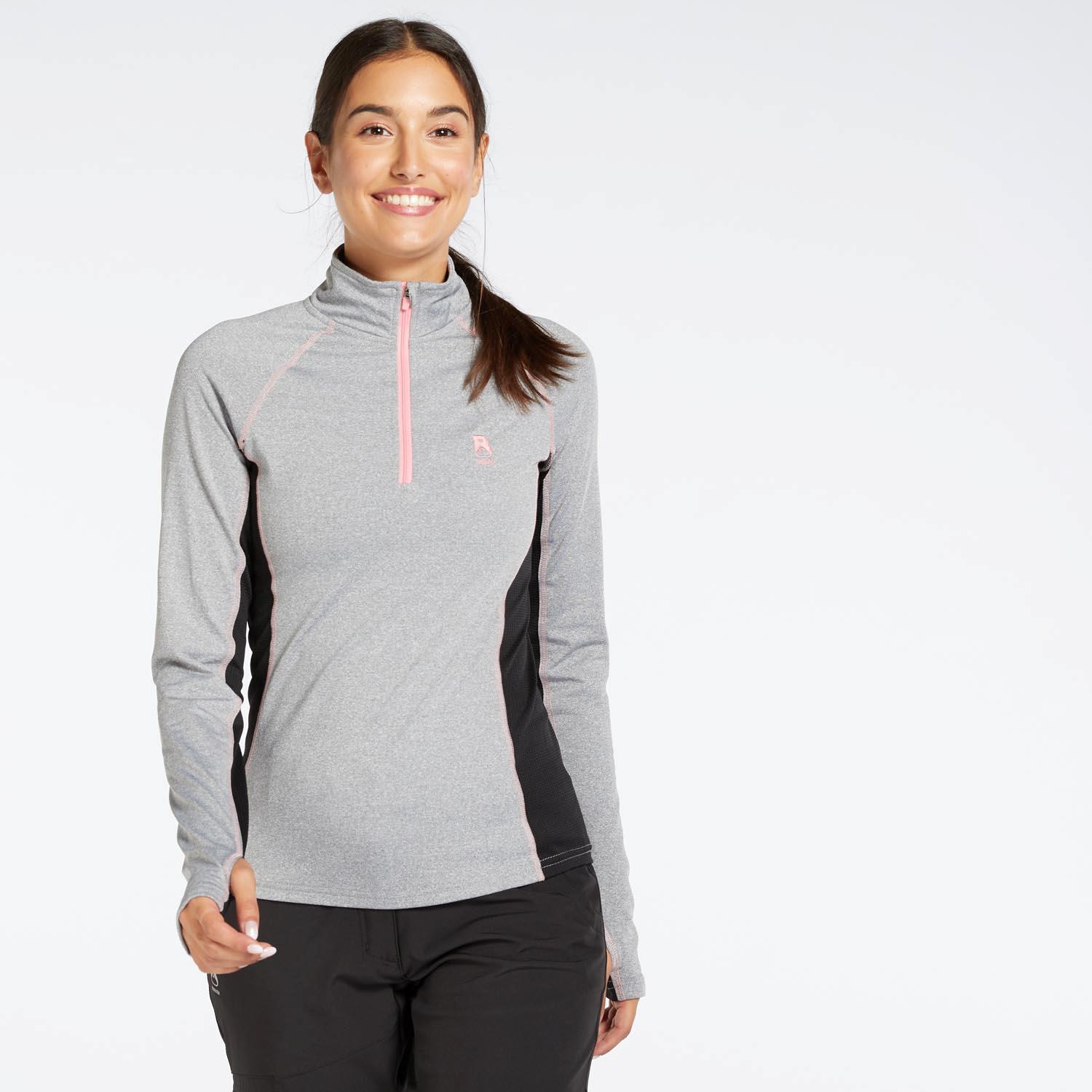 Sweat Thermique Boriken-Gris-Sweat Femme sports taille M