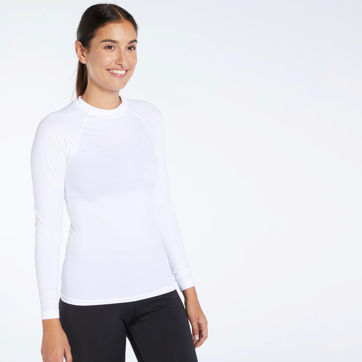 T-shirt Thermique Boriken - Blanc - Maillot de corps Femme sports taille S/M