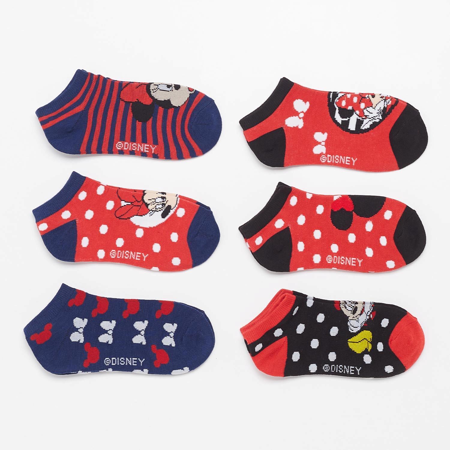 Calcetines Invisibles Mickey Chica talla T.U.