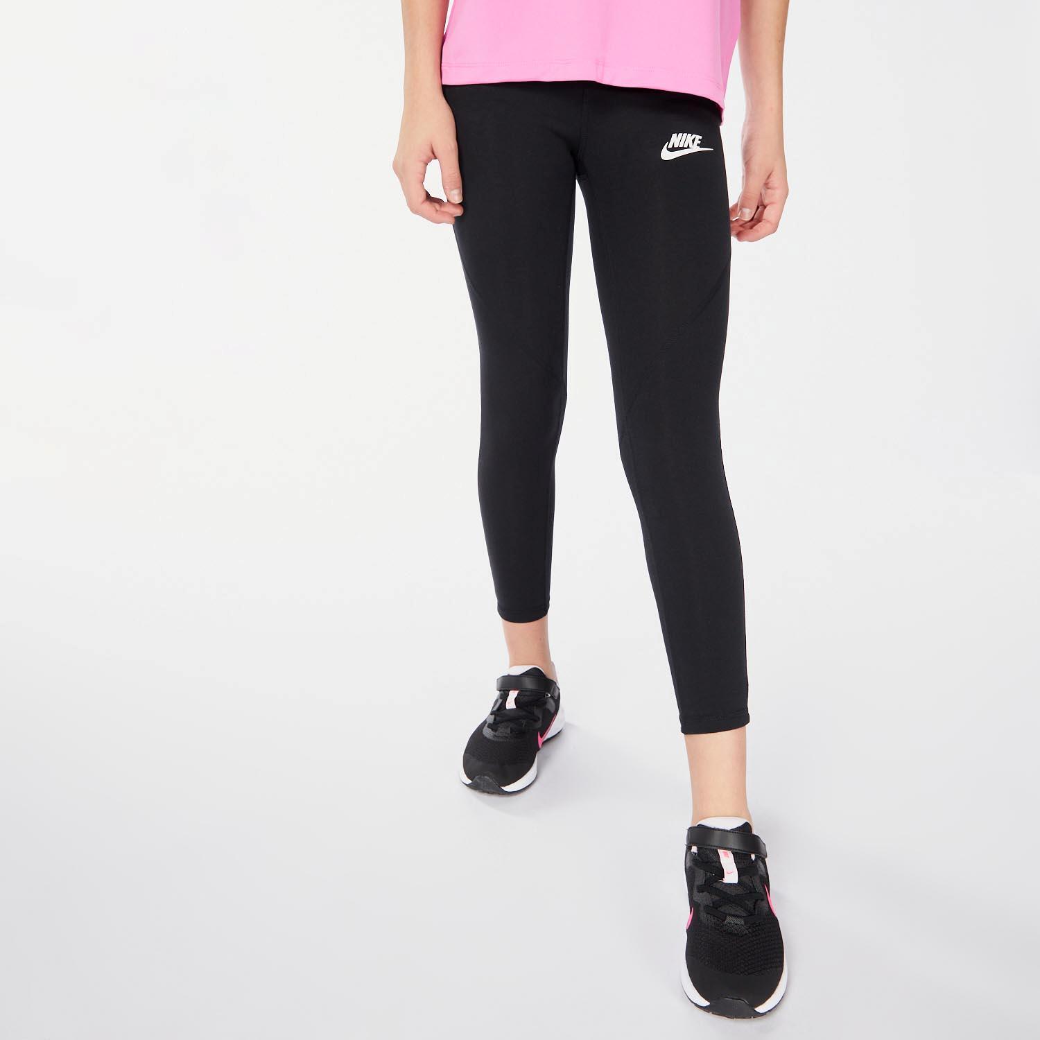 Nike Favorites - Negro - Leggins Chica talla 10