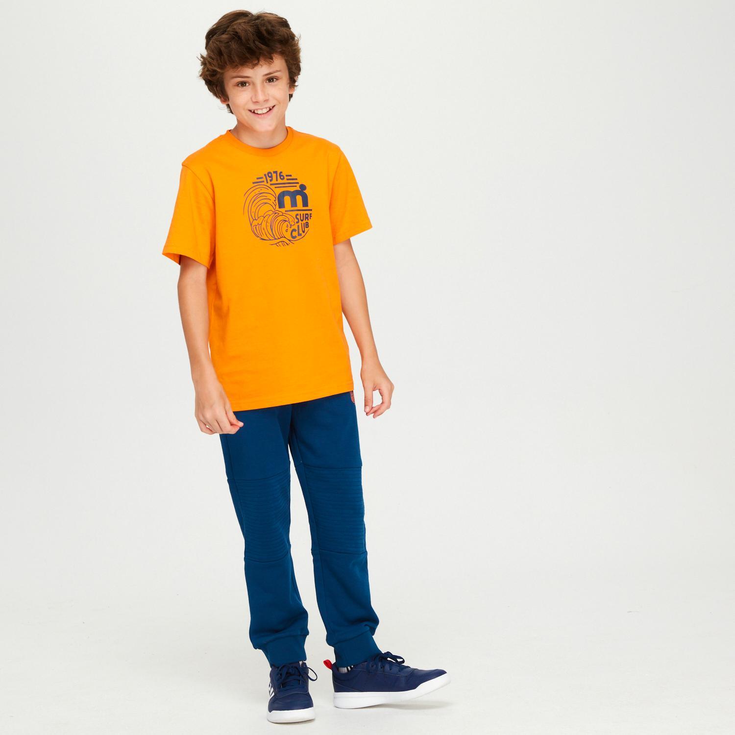 Mistral Cruz - Naranja - Camiseta Chico talla 10