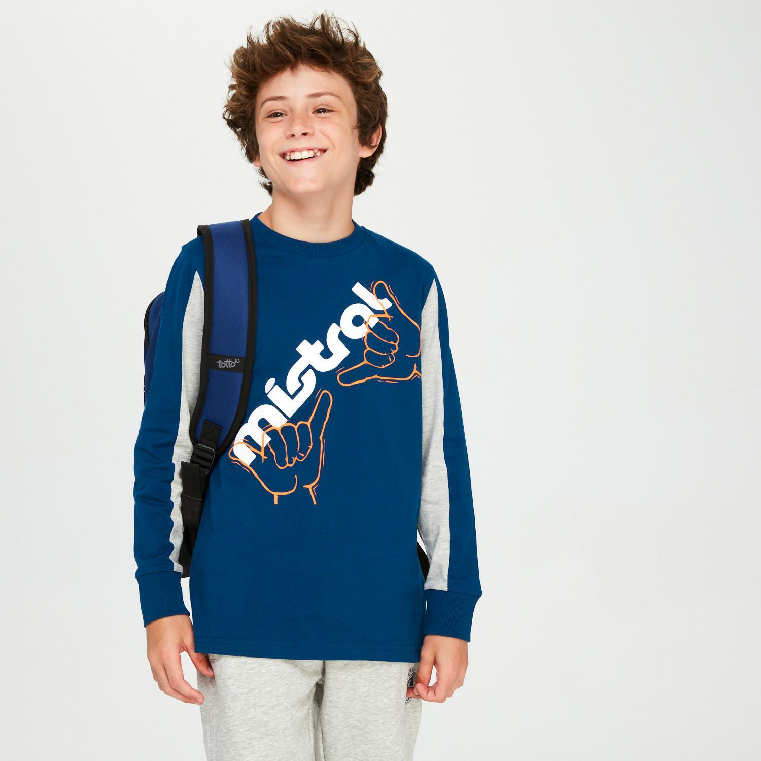 Mistral Santiago - Marino - Camiseta Chico talla 14