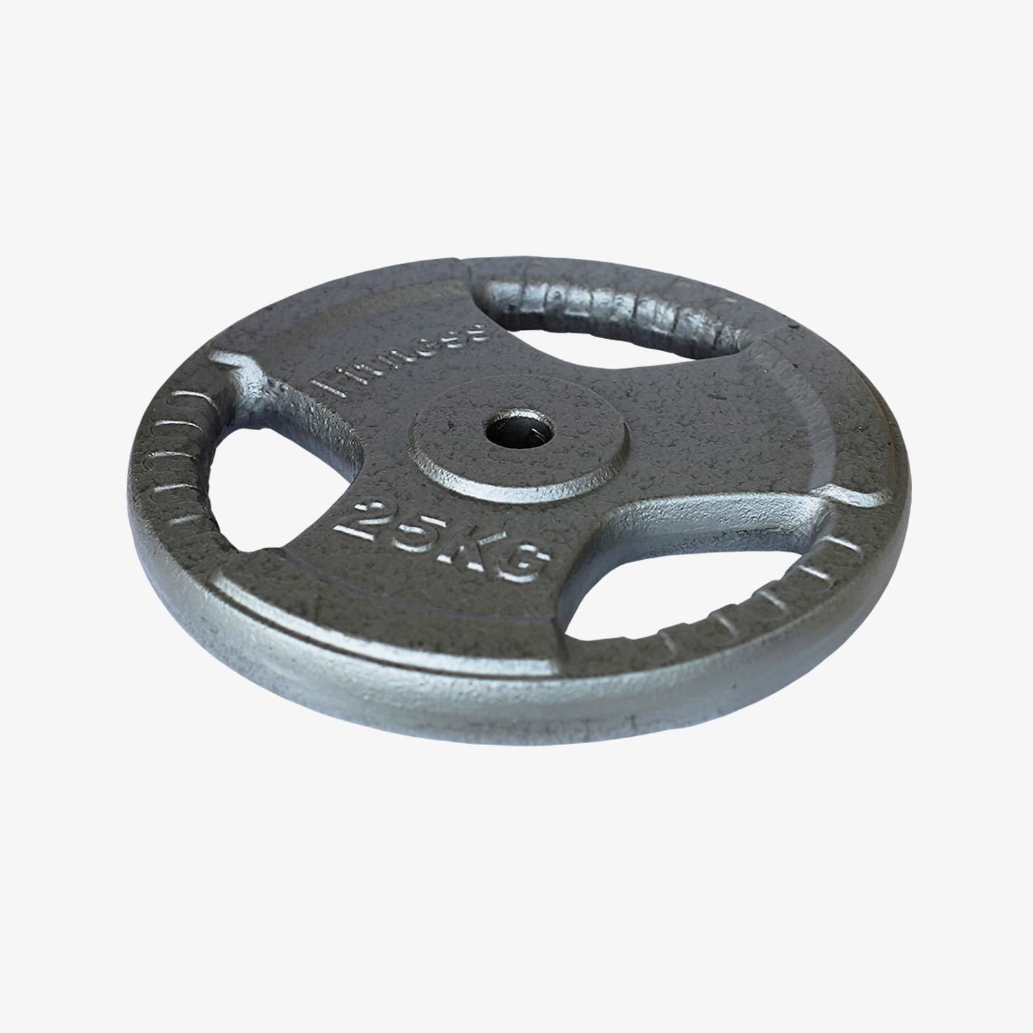 Disco 25 Kg Softee - Gris - Pesas talla T.U.