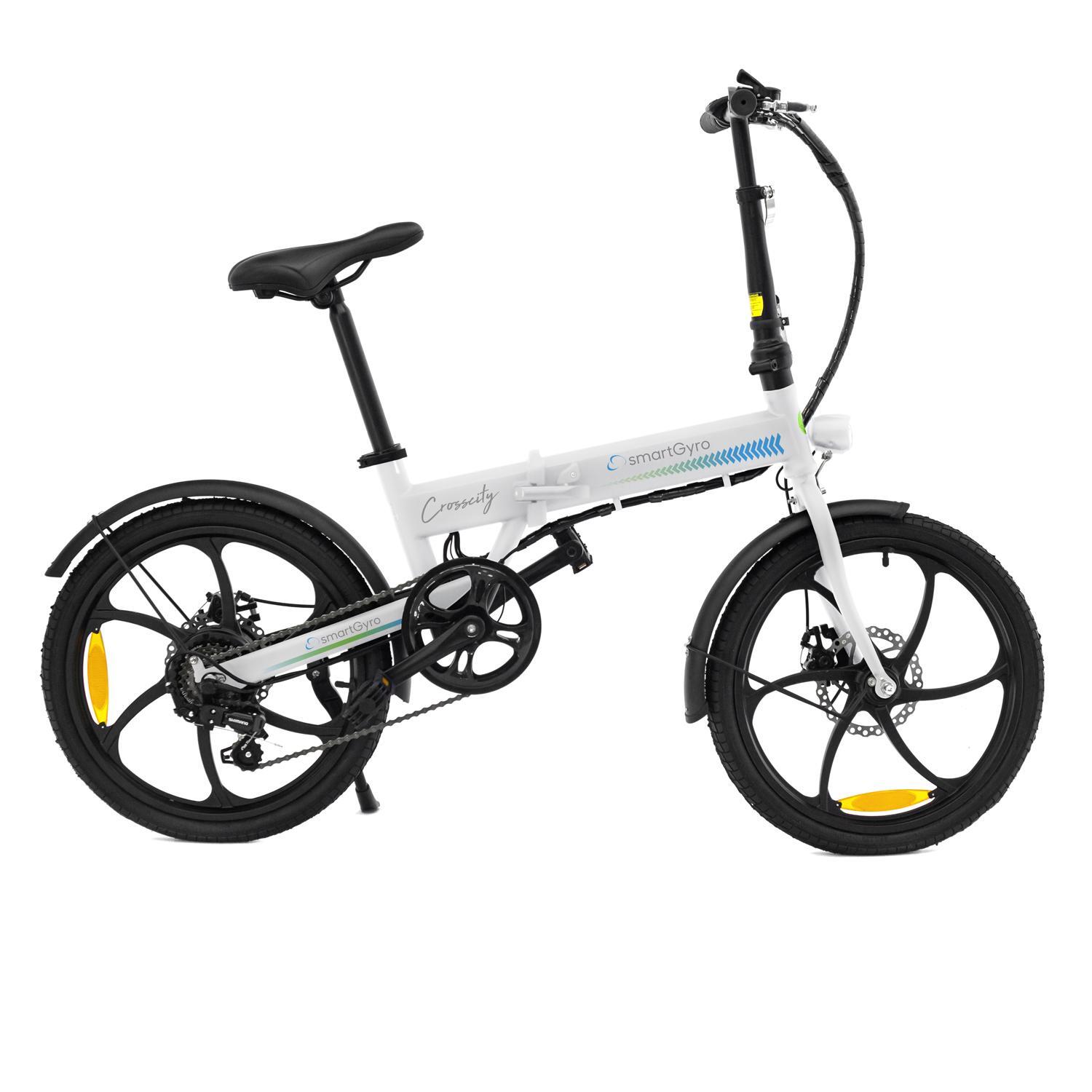 Bicicleta Elettrica Smartgyro Crosscity Bianco