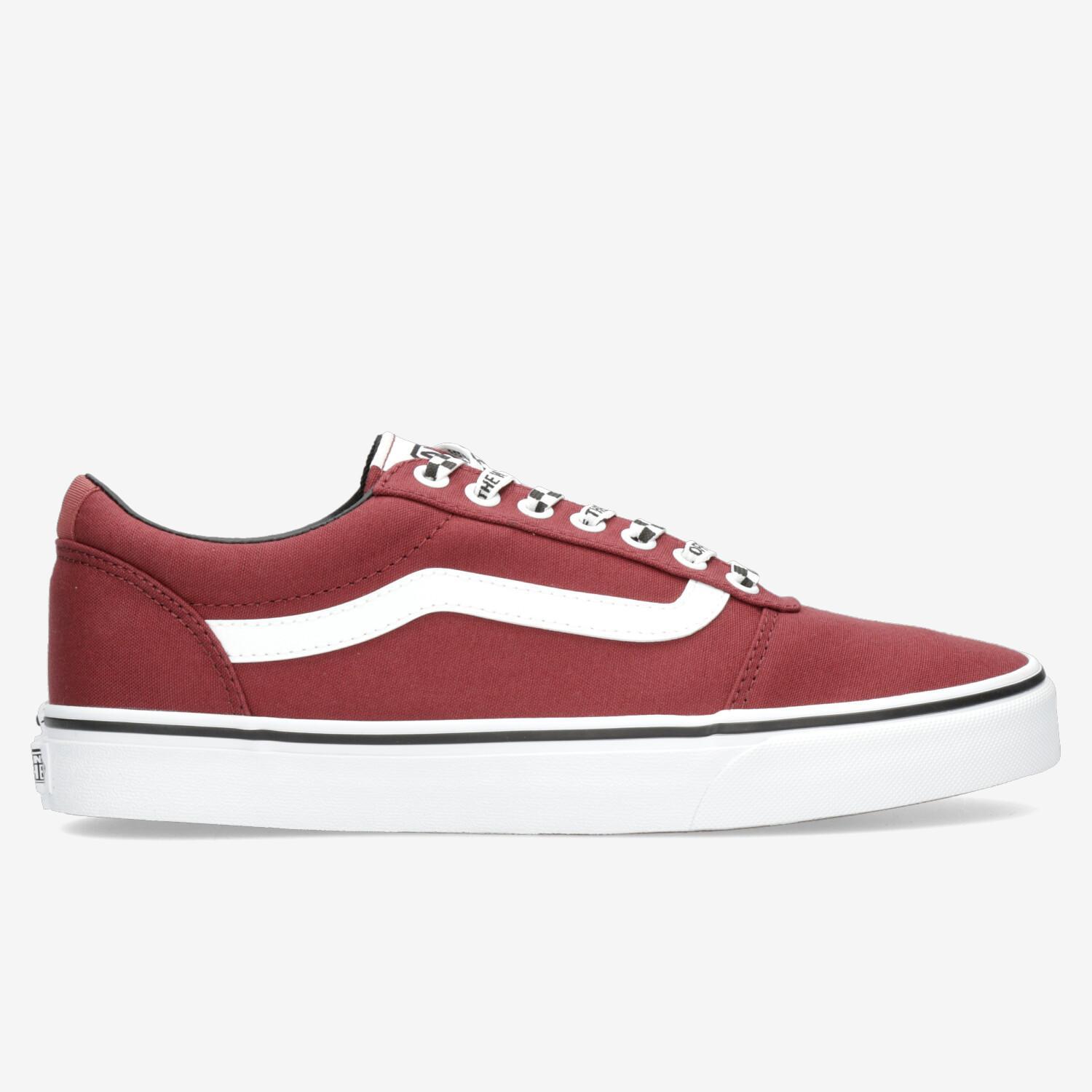 Vans Ward - Vino - Zapatillas Lona Hombre talla 45