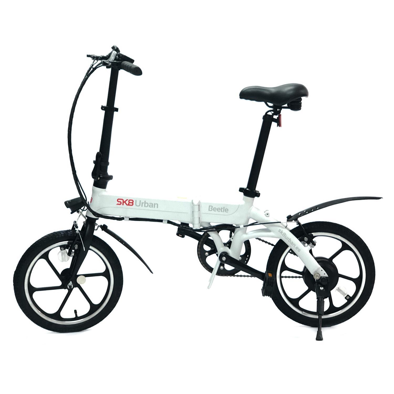 Urban Beetle Branco - Bicicleta Elétrica tamanho T.U.