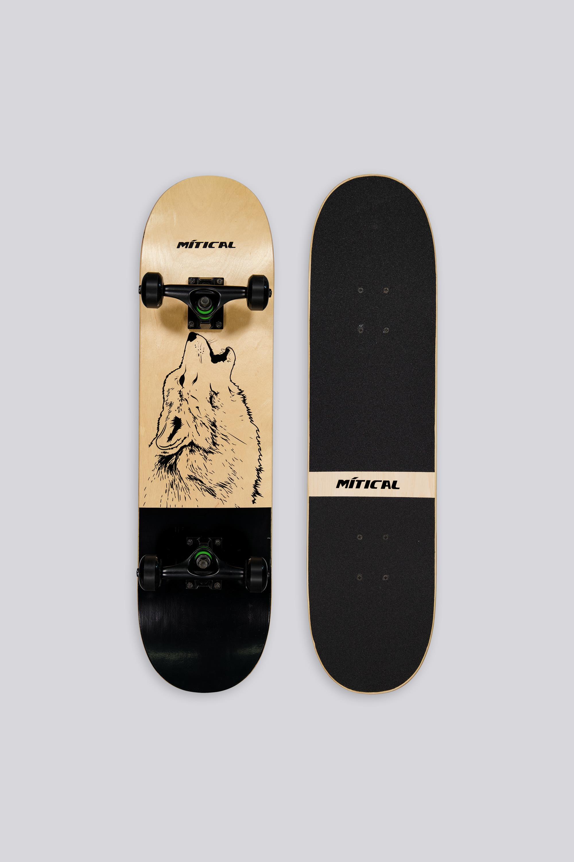 Skate Mítical Pro - Negro - Monopatín talla T.U.