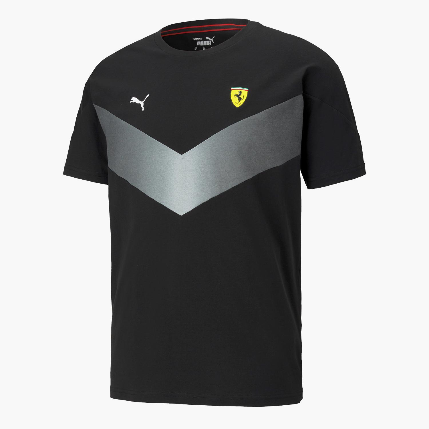 Camiseta Ferrari - Negro - Camiseta Hombre talla S