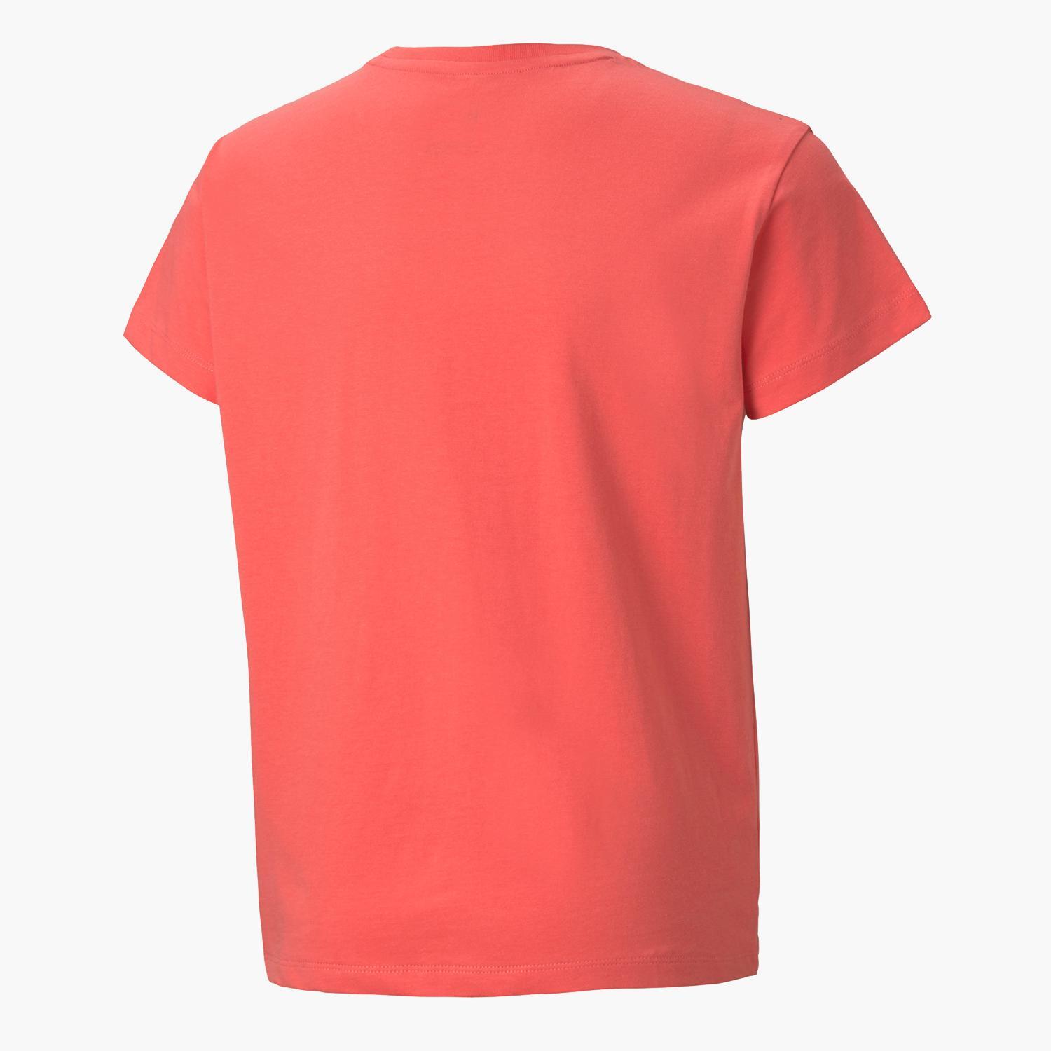 T-shirt  Alpha - Coral - T-shirt Rapariga tamanho 16