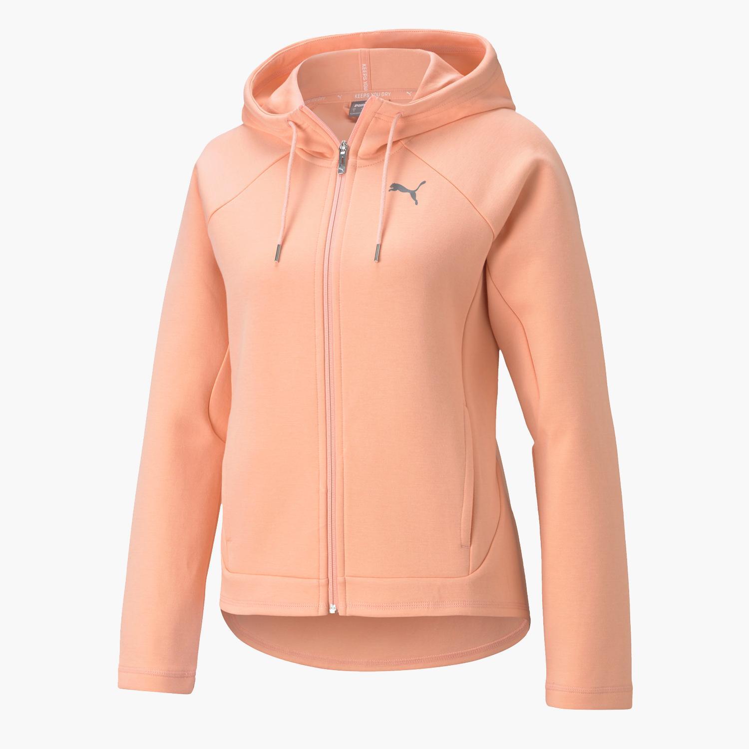 Puma Evostripe - Coral - Sudadera Cremallera Mujer talla M