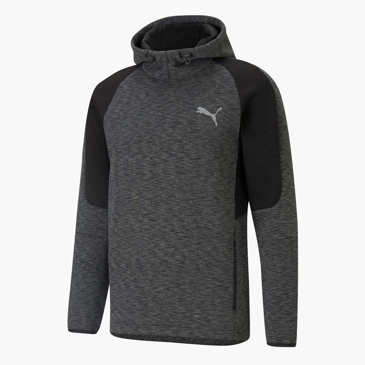 Puma Evostripe - Negro - Sudadera Capucha Hombre talla S