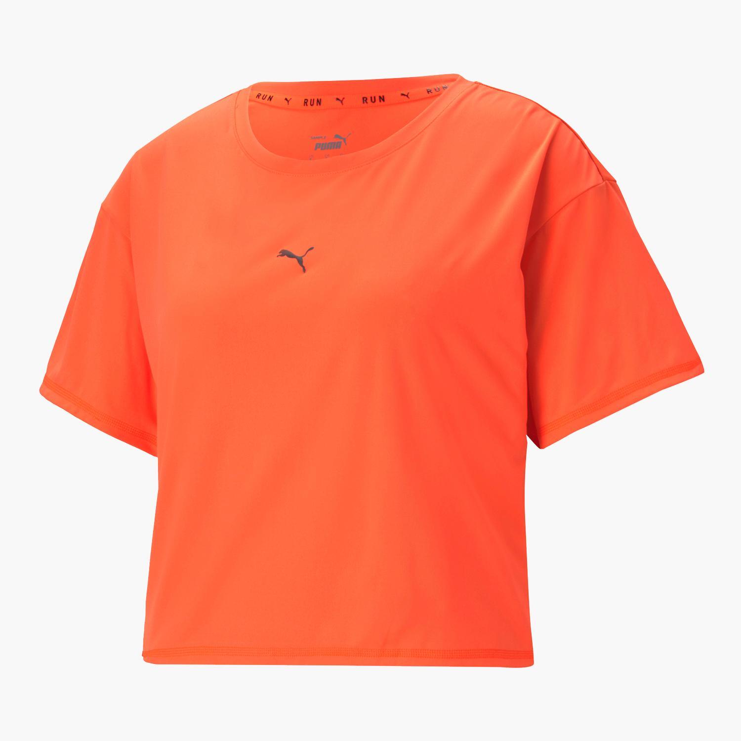Puma Run Launch - Rojo - Camiseta Running Mujer talla S