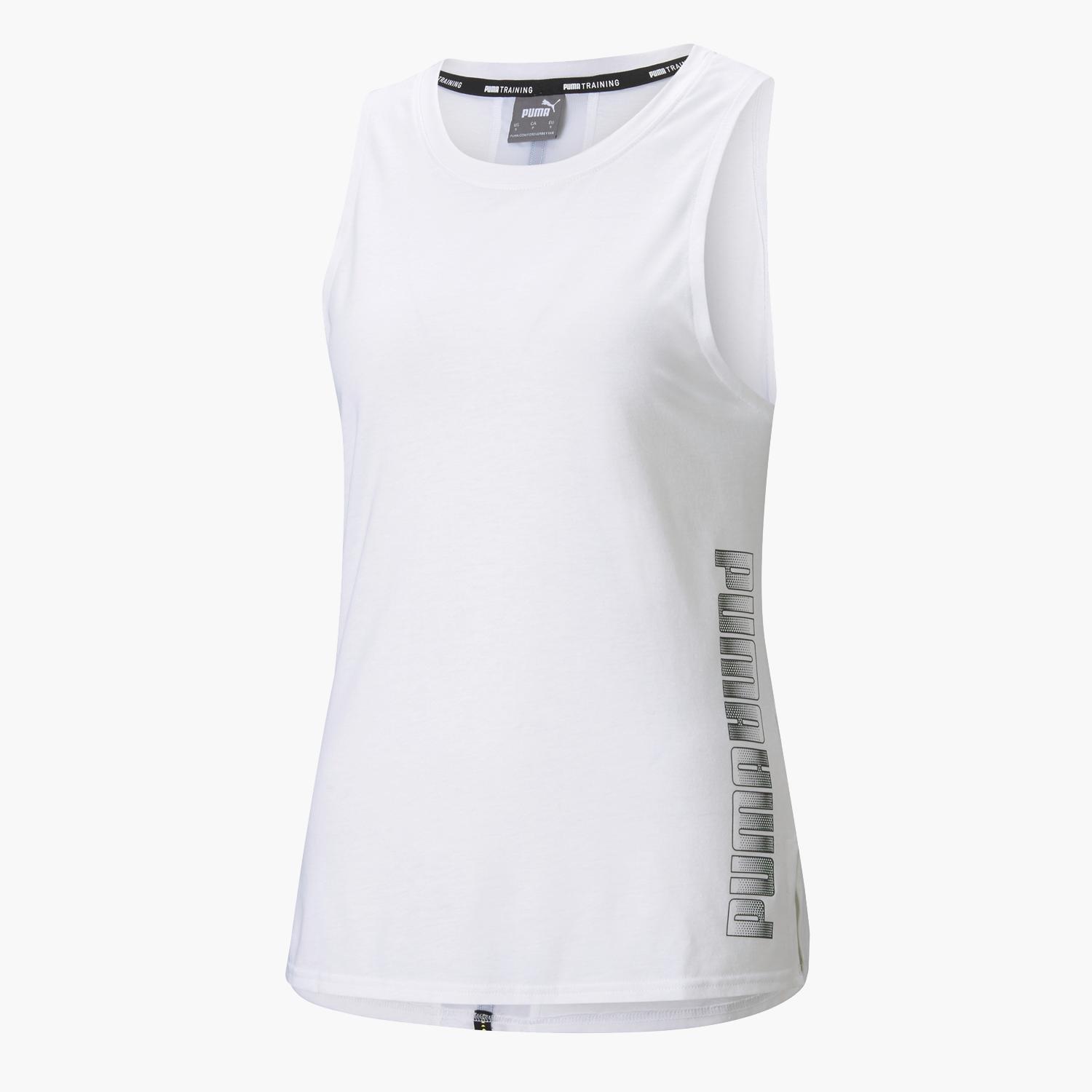 Puma Train - Blanco - Camiseta Fitness Mujer talla XS