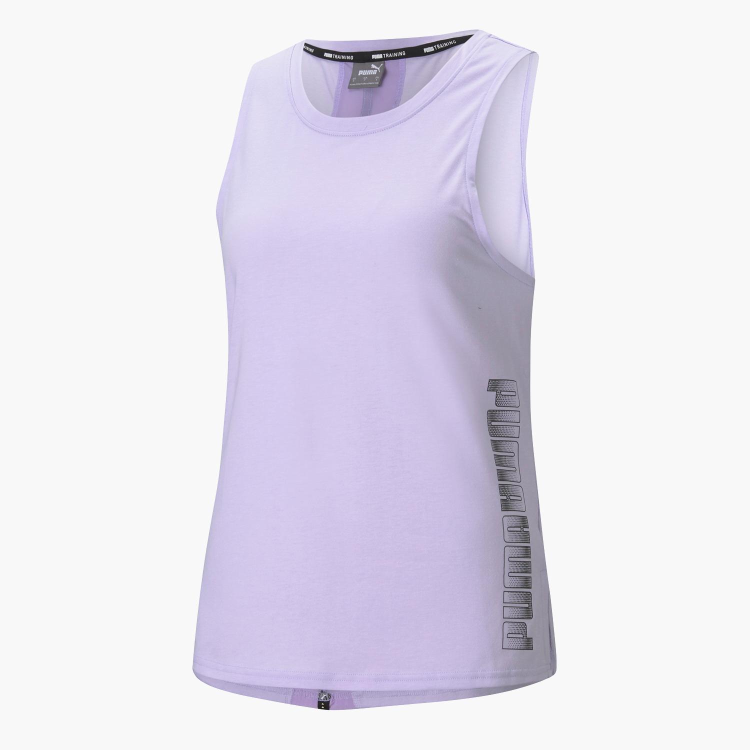 Puma - Morado - Camiseta Fitness Mujer talla XL