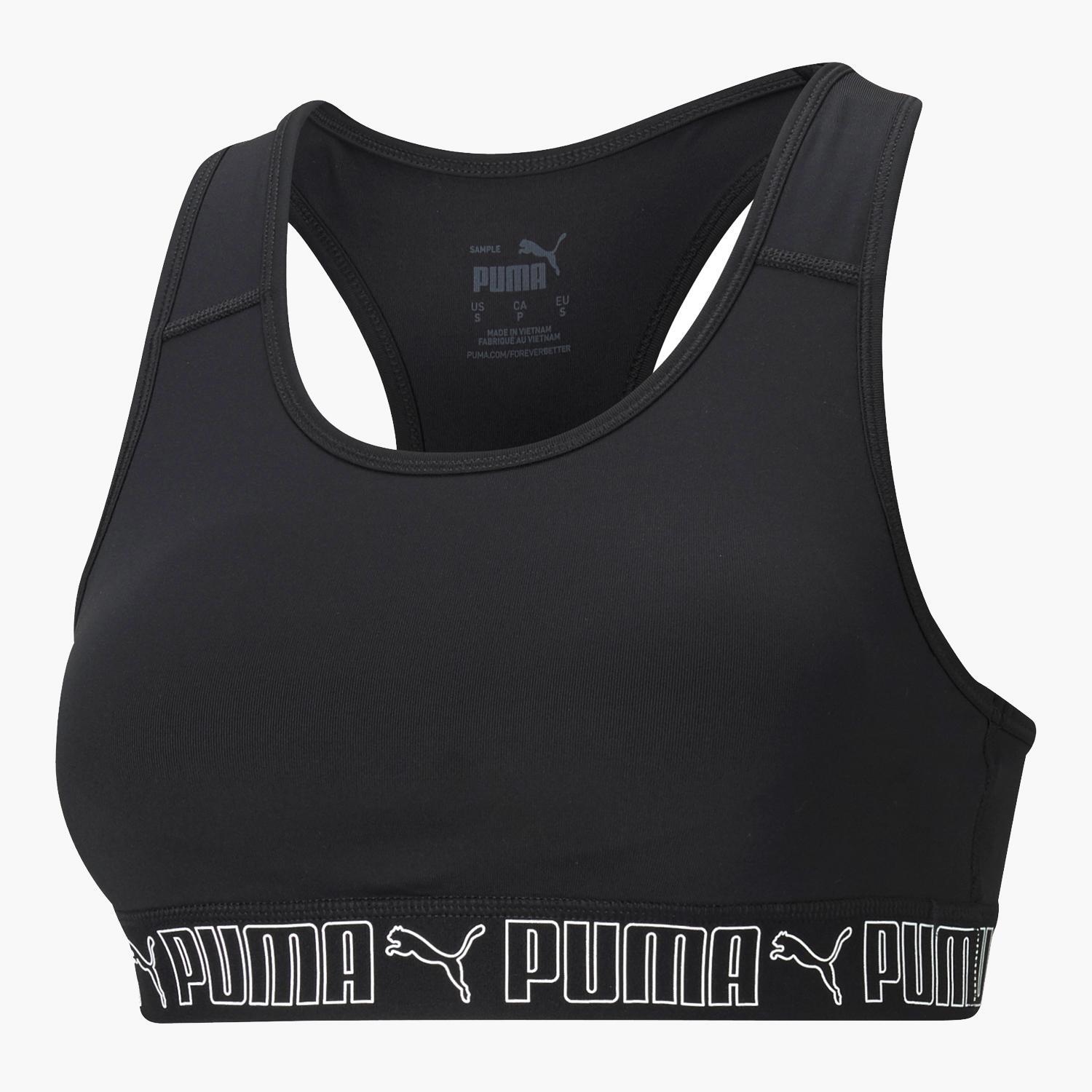 Puma Elastic - Negro - Sujetador Deportivo talla S