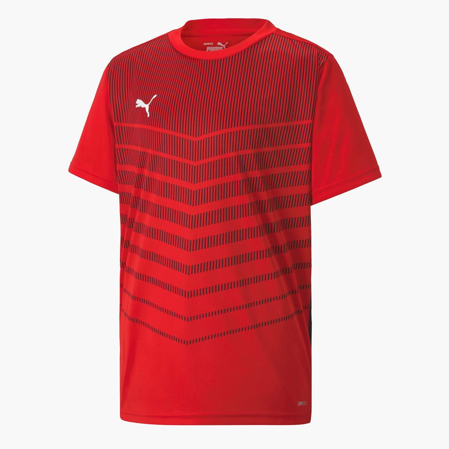 Puma Play Graphic - Rojo - Camiseta Fútbol Chico talla 12