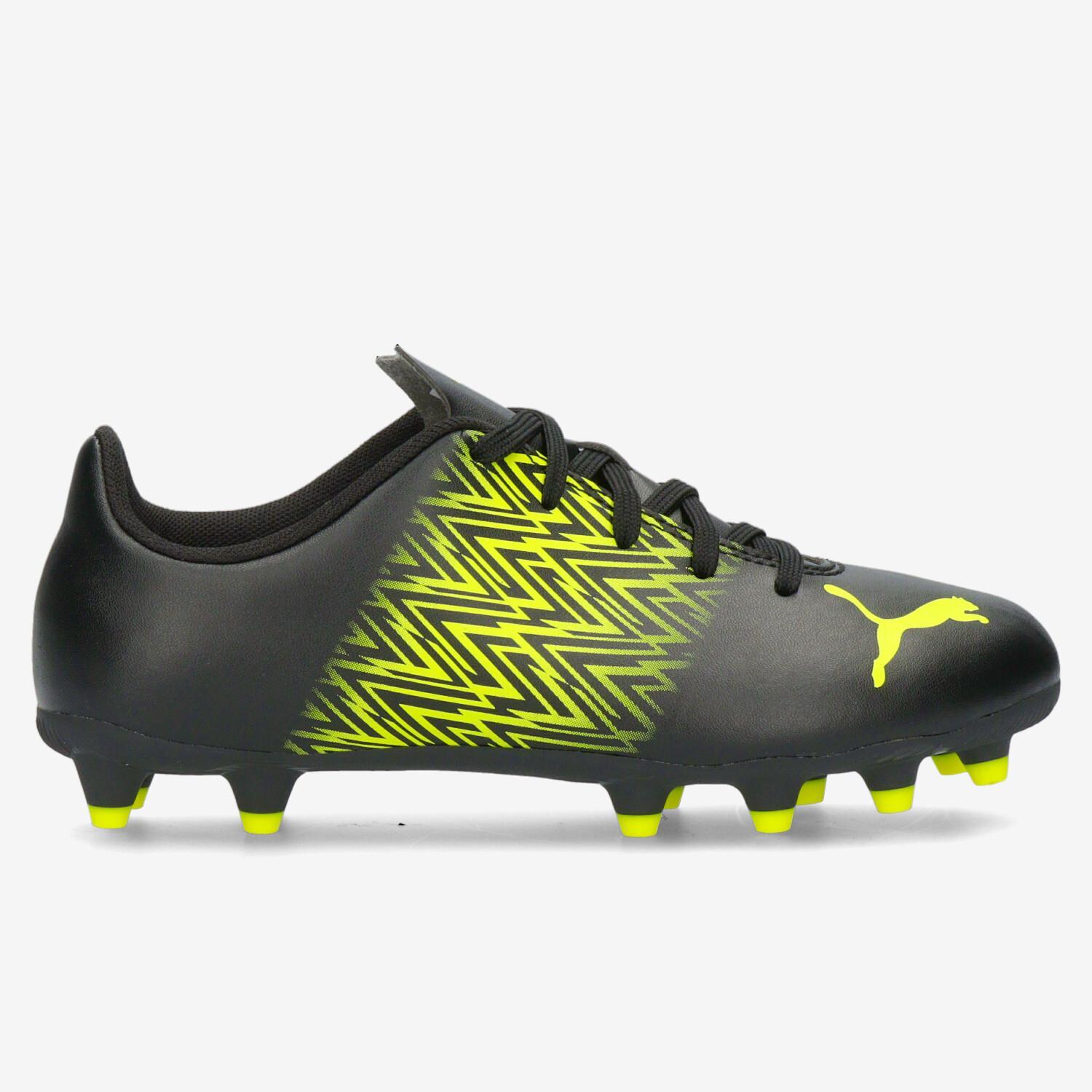 Puma Tacto Ag - Negras - Botas Fútbol Niño talla 29