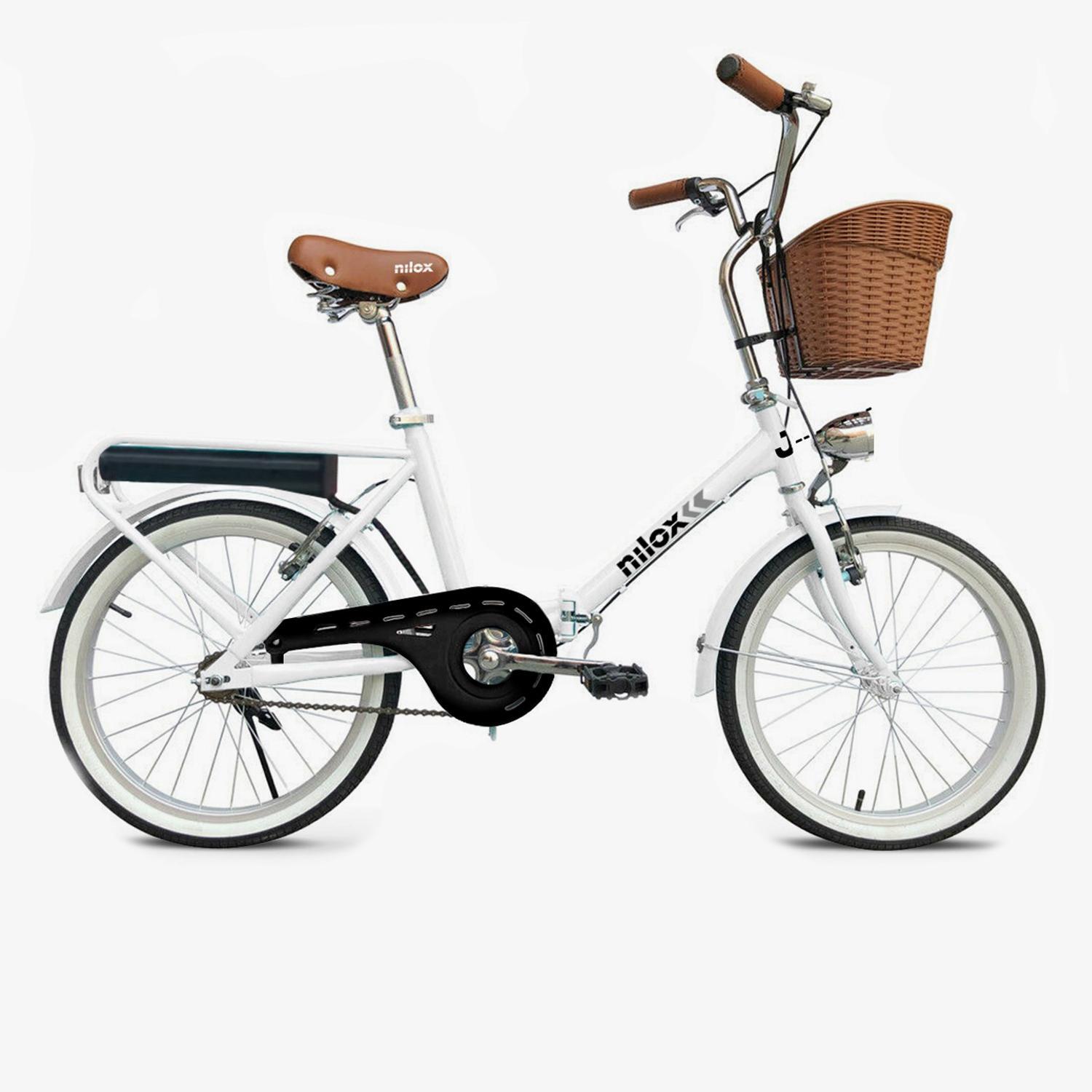 Bicicleta Elétrica  J1 - Branco - E-Bike Unissexo tamanho T.U.