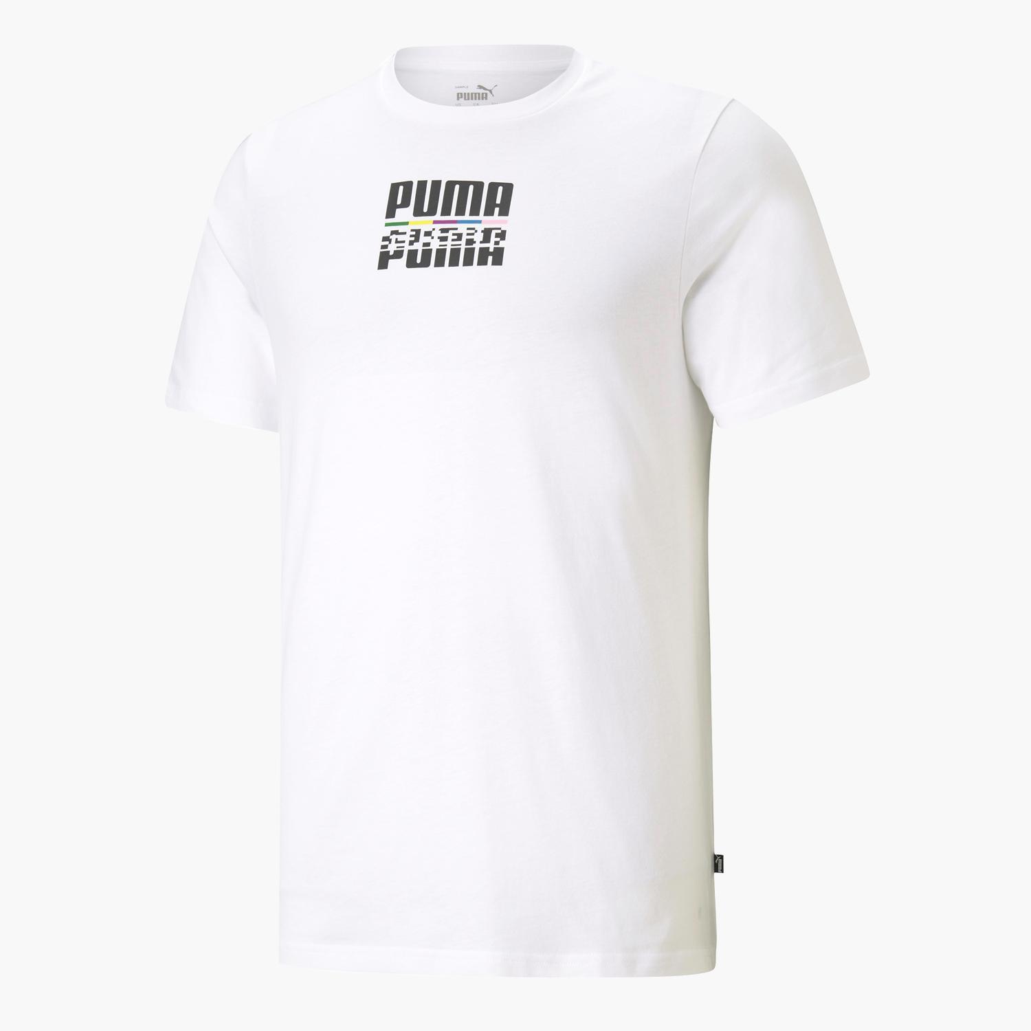 Puma International - Blanco - Camiseta Hombre talla 2XL