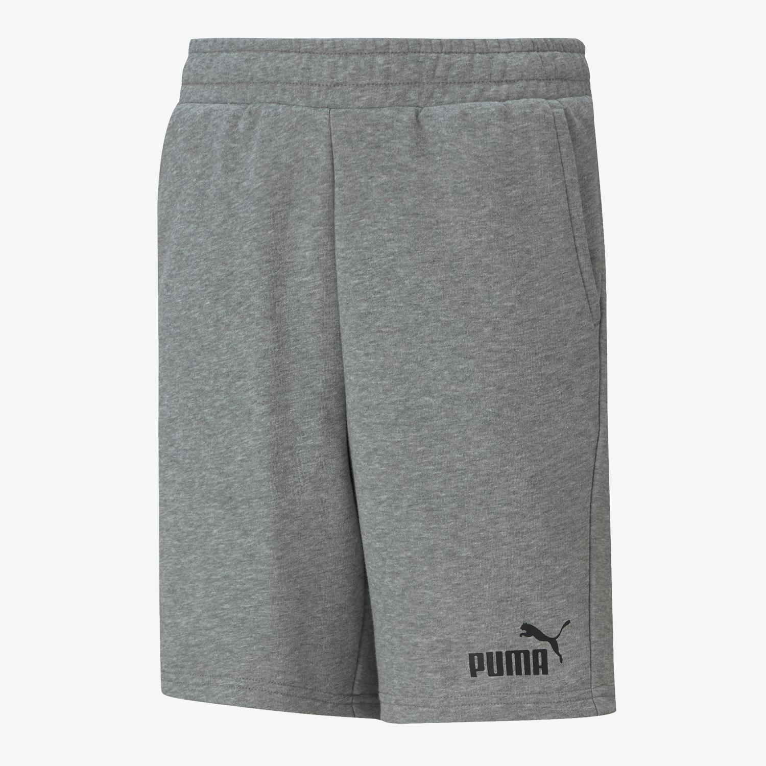 Puma Ess - Gris - Pantalón Corto Niño talla 14