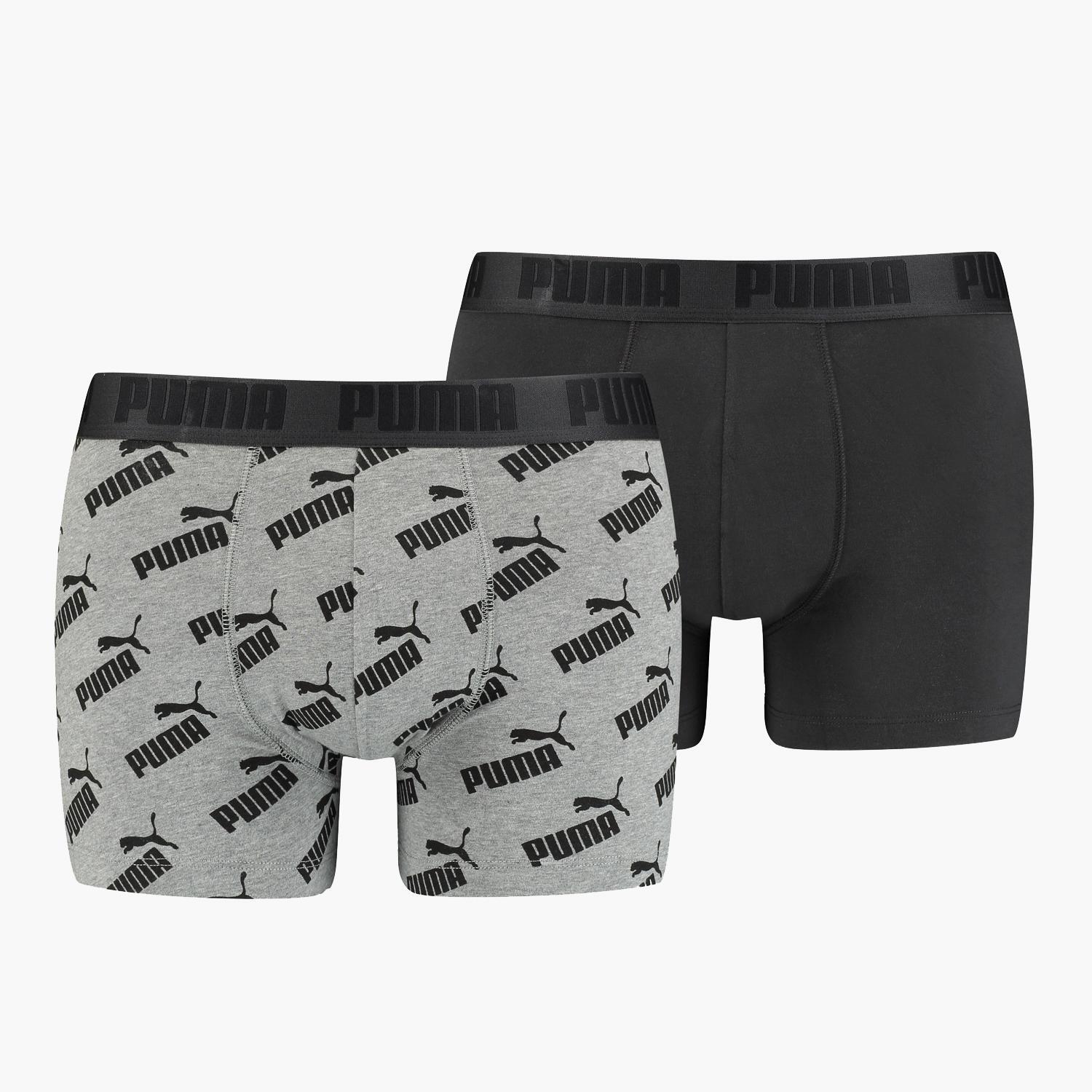 Bóxer Puma - Gris - Calzoncillos Hombre talla