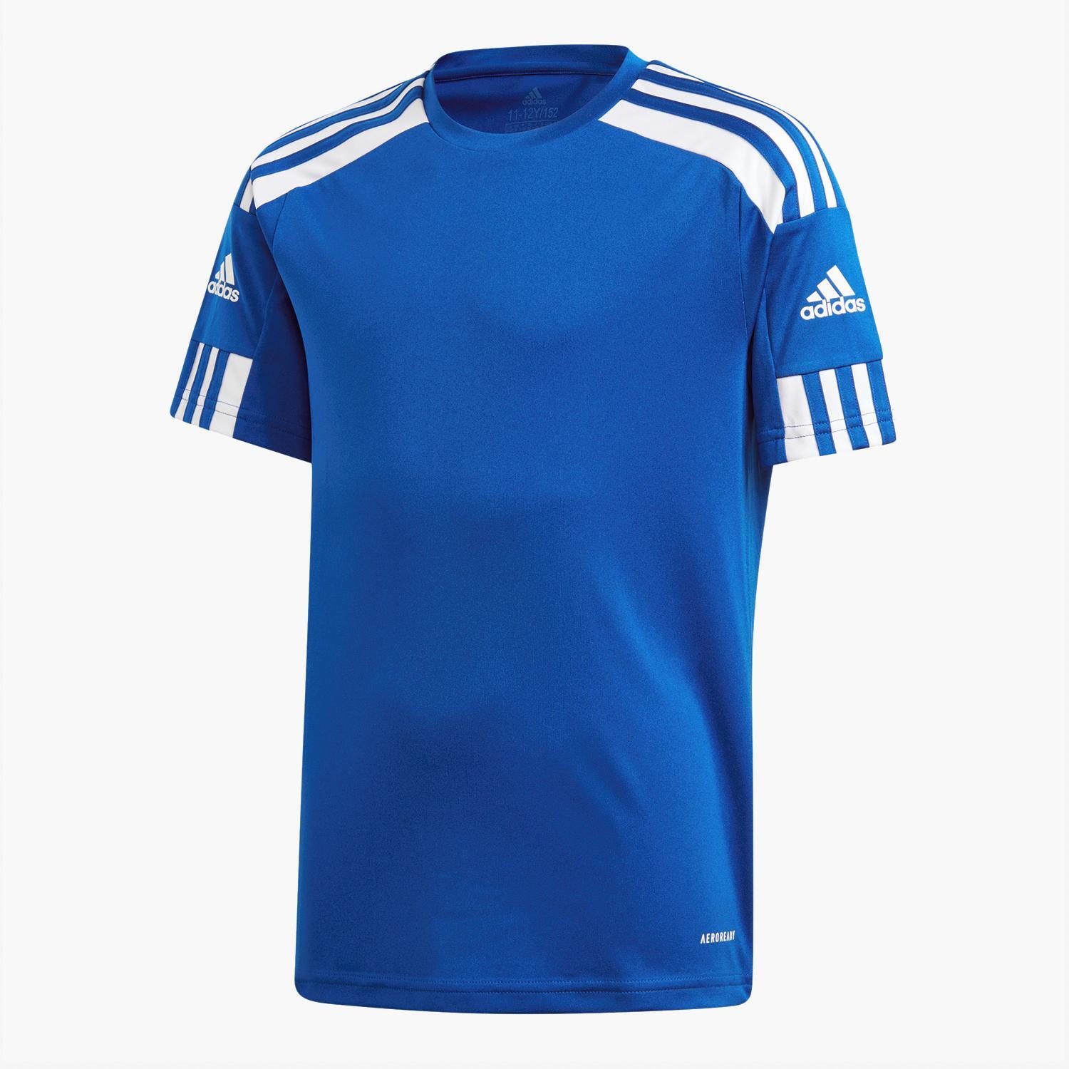 adidas Squadra 21 - Bleu - T-shirt de football garçon sports taille 12