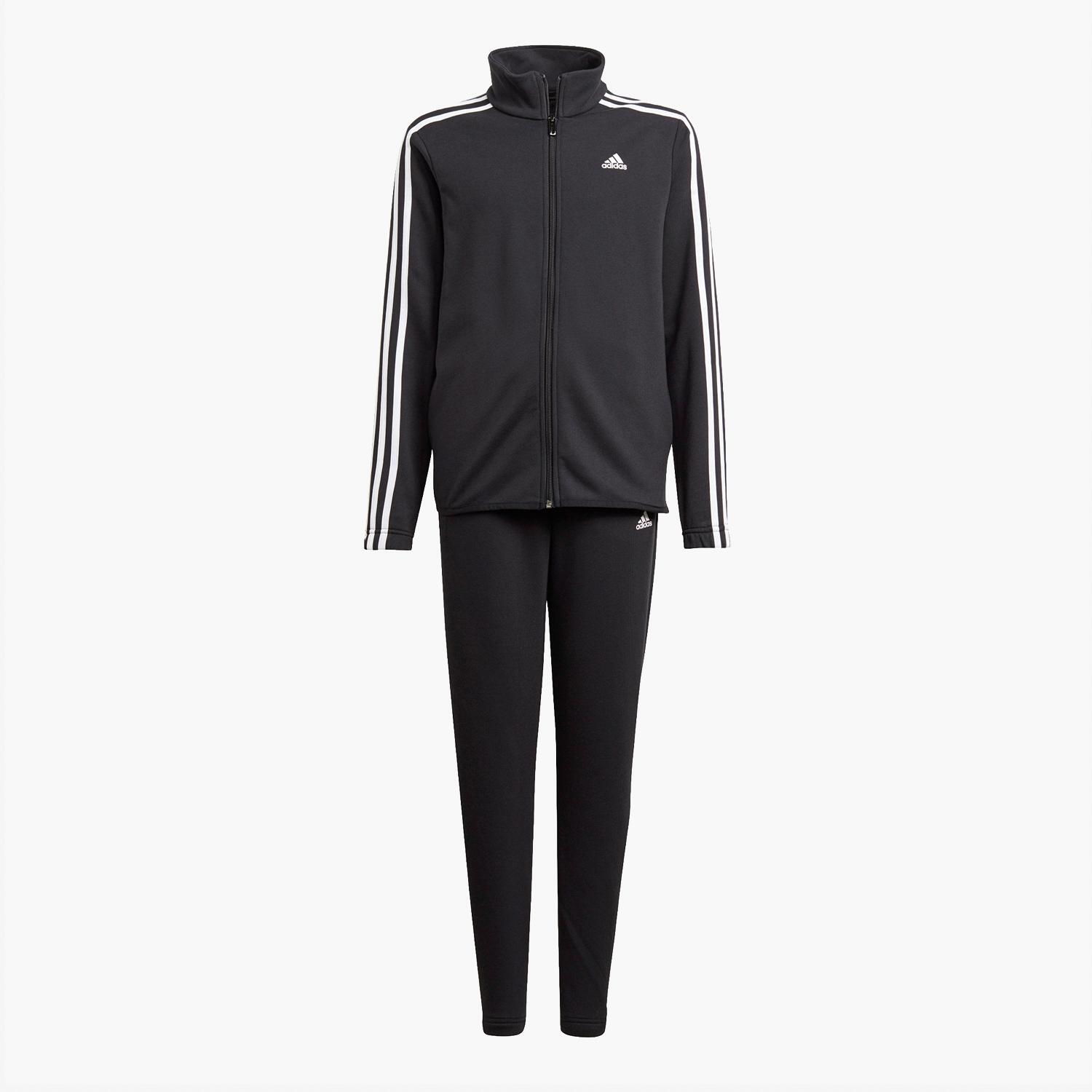 adidas 3 Bandes - Noir - Survêtement Garçon sports taille 10