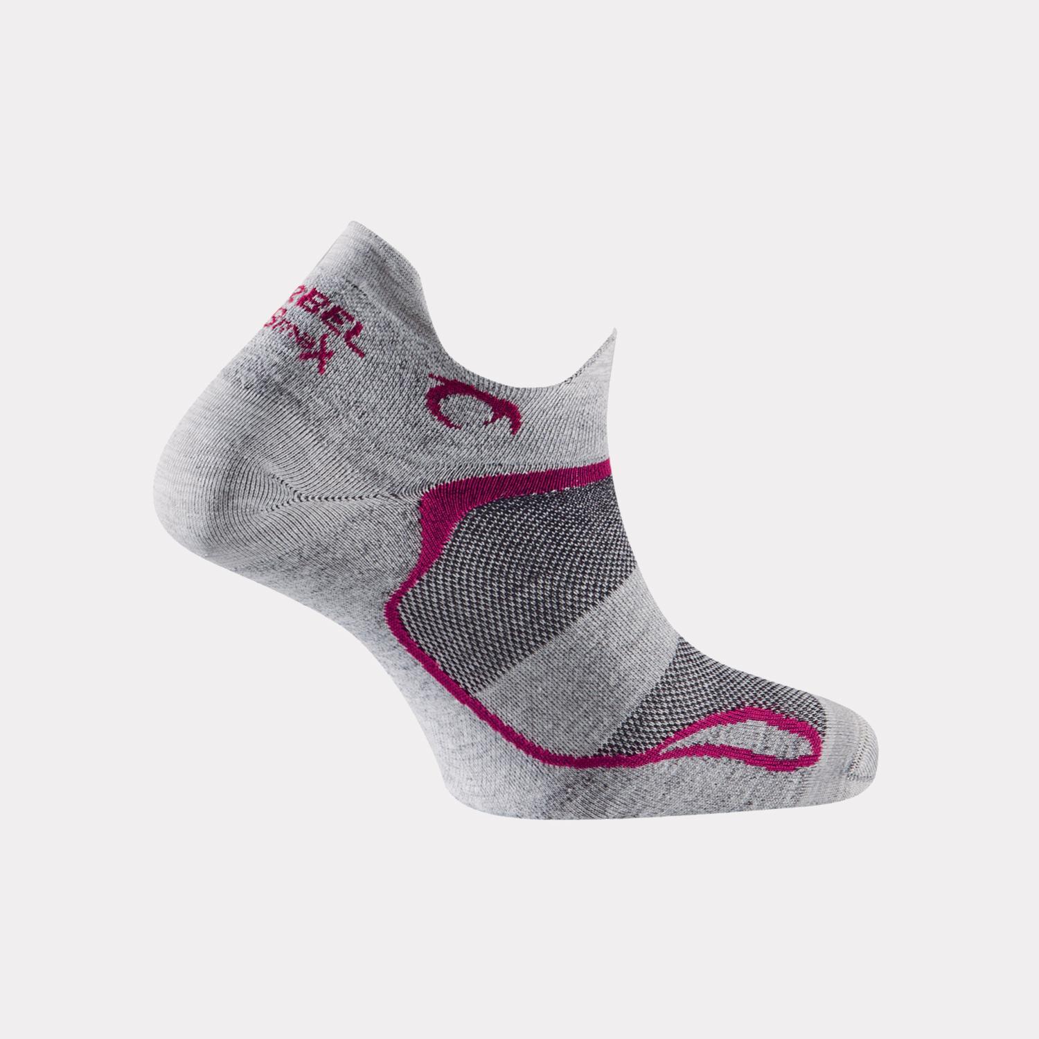 Chaussettes Running Lurbel Tiny - Gris - Chaussettes Femme sports taille L