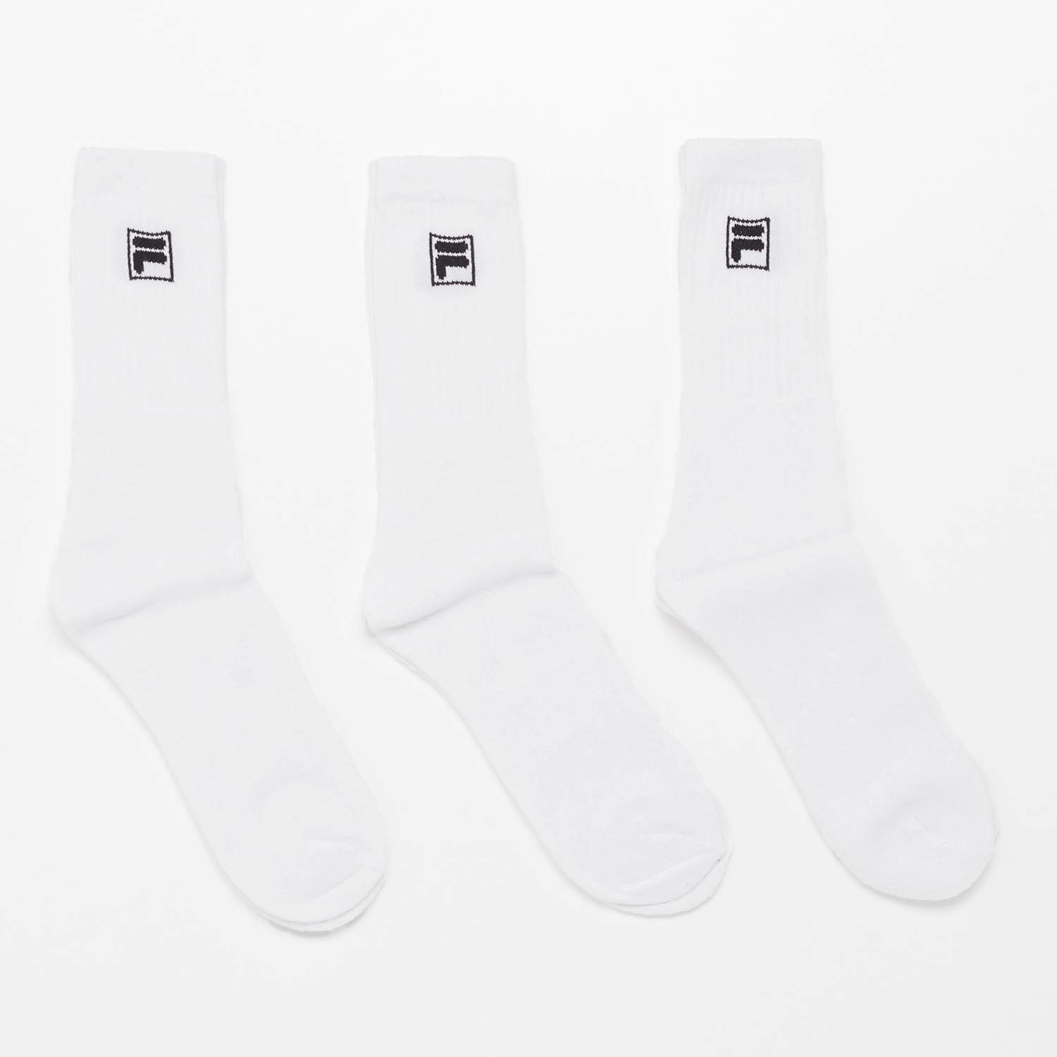 Calcetines Fila - Blancos - Calcetines Hombre talla