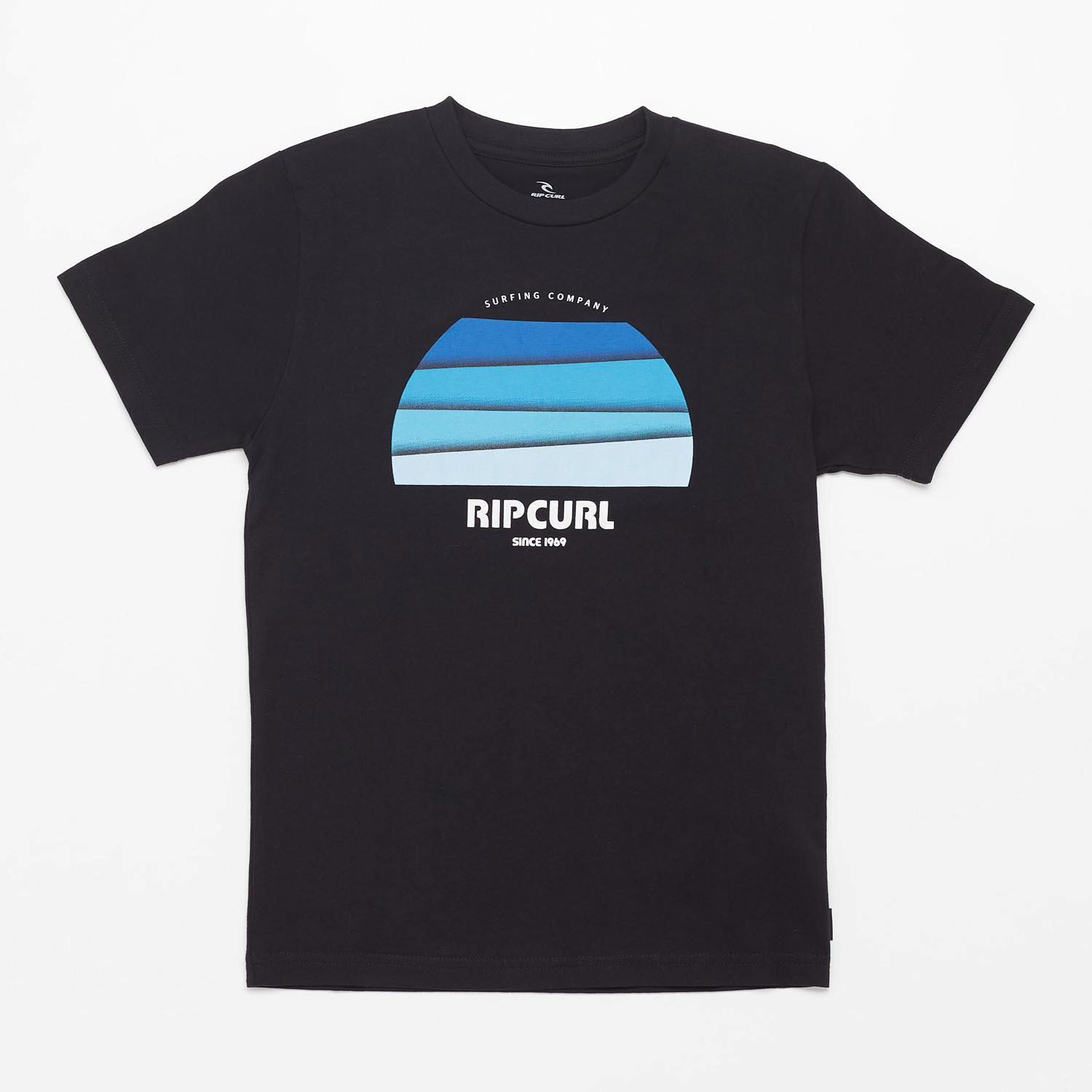 Rip Curl Hey Muma - Negro - Camiseta Chico talla 14