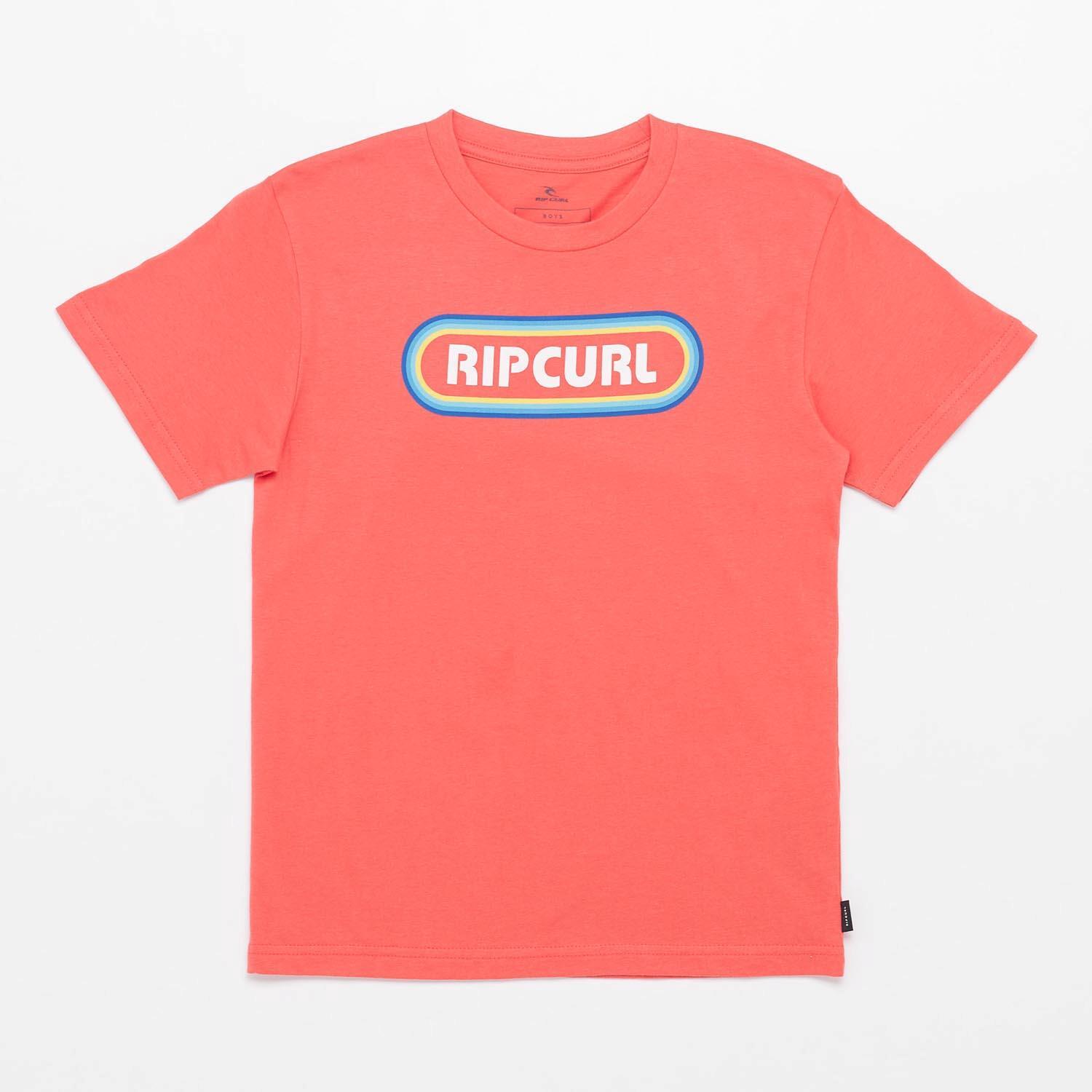 Rip Curl Hey Muma - Rojo - Camiseta Chico talla 14