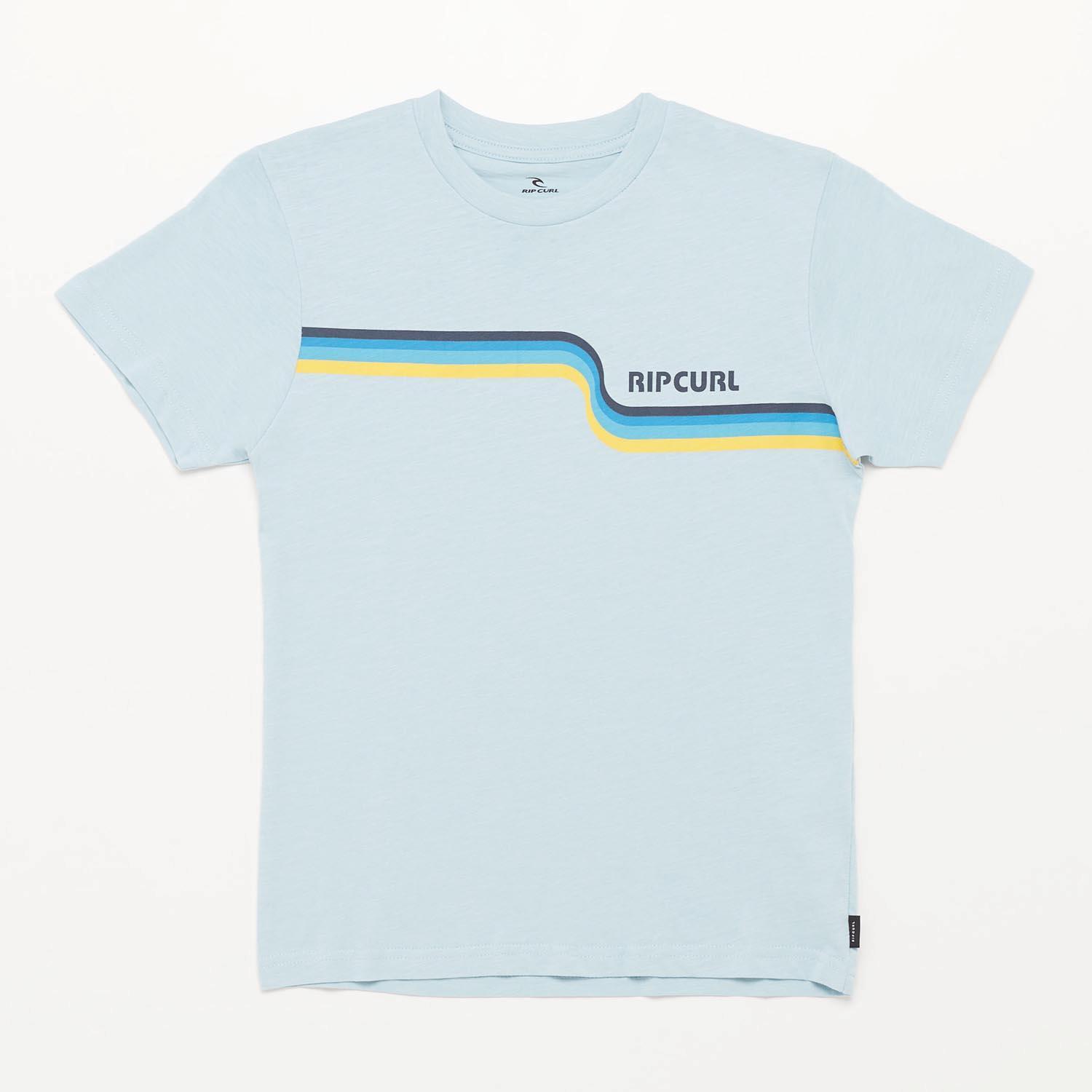 T-shirt  Surf Revival - Azul - T-shirt Rapaz tamanho 14