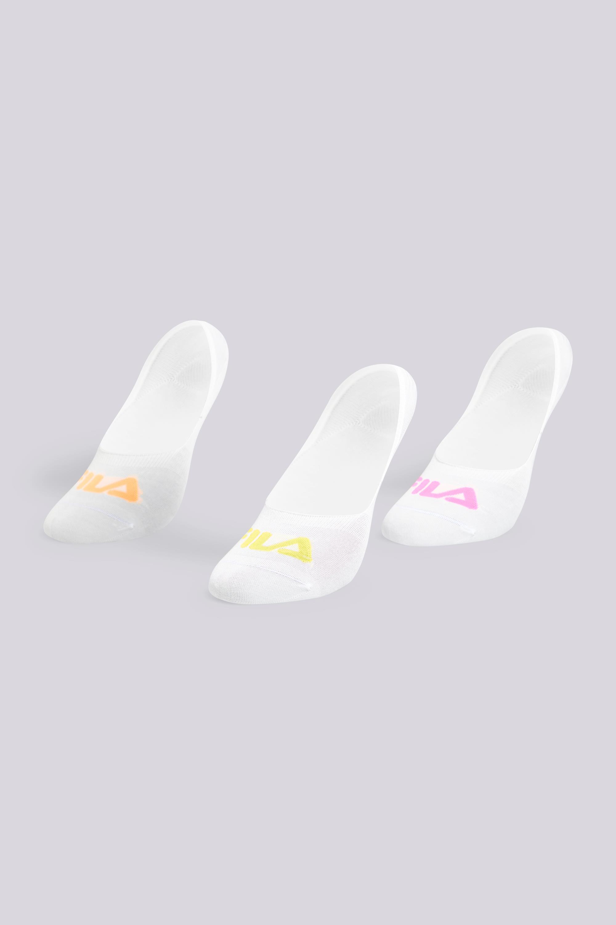 Calcetines Fila Invisibles - Blanco - Calcetines Mujer talla T.U.
