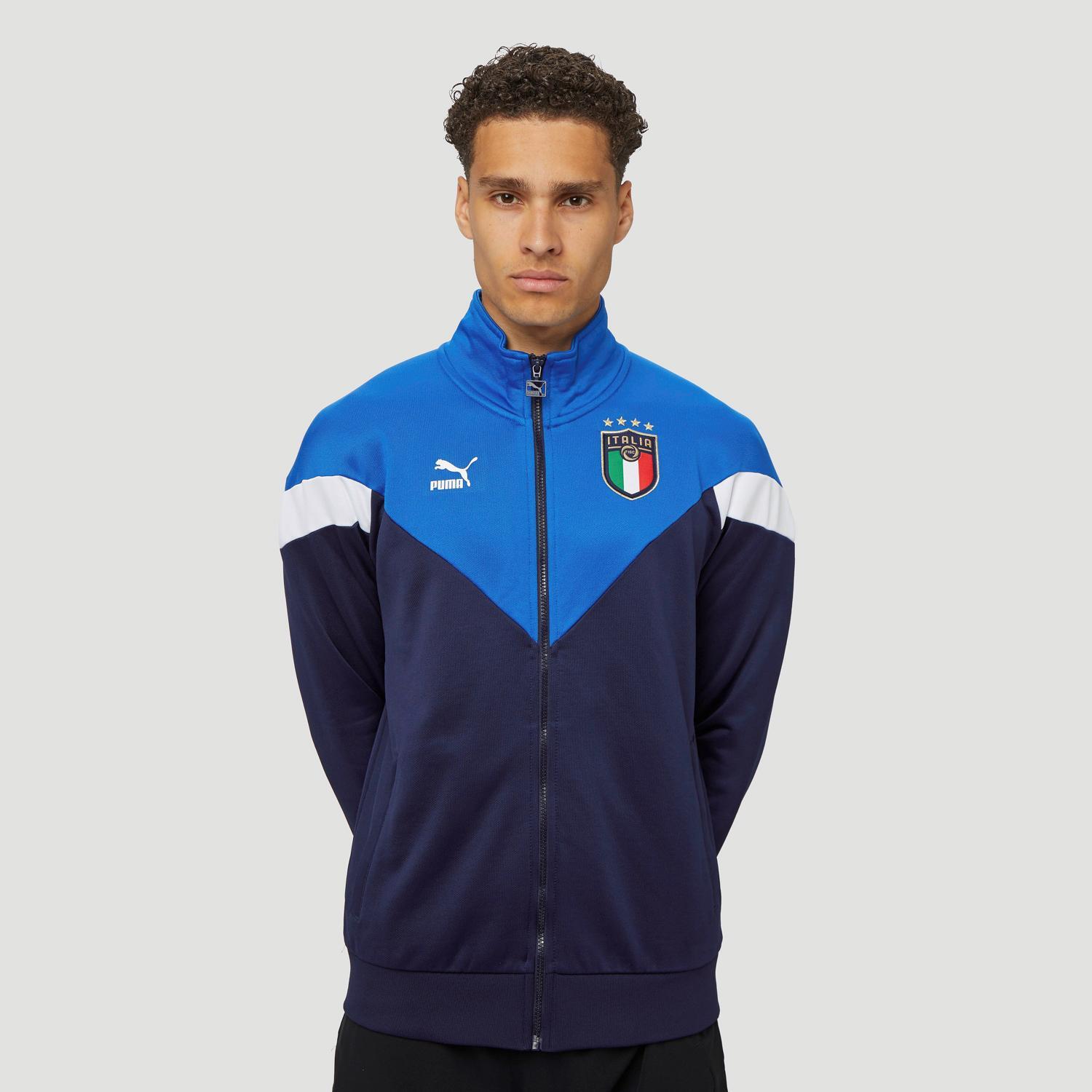 Figc Track - Azul - Sudadera Fútbol Hombre talla