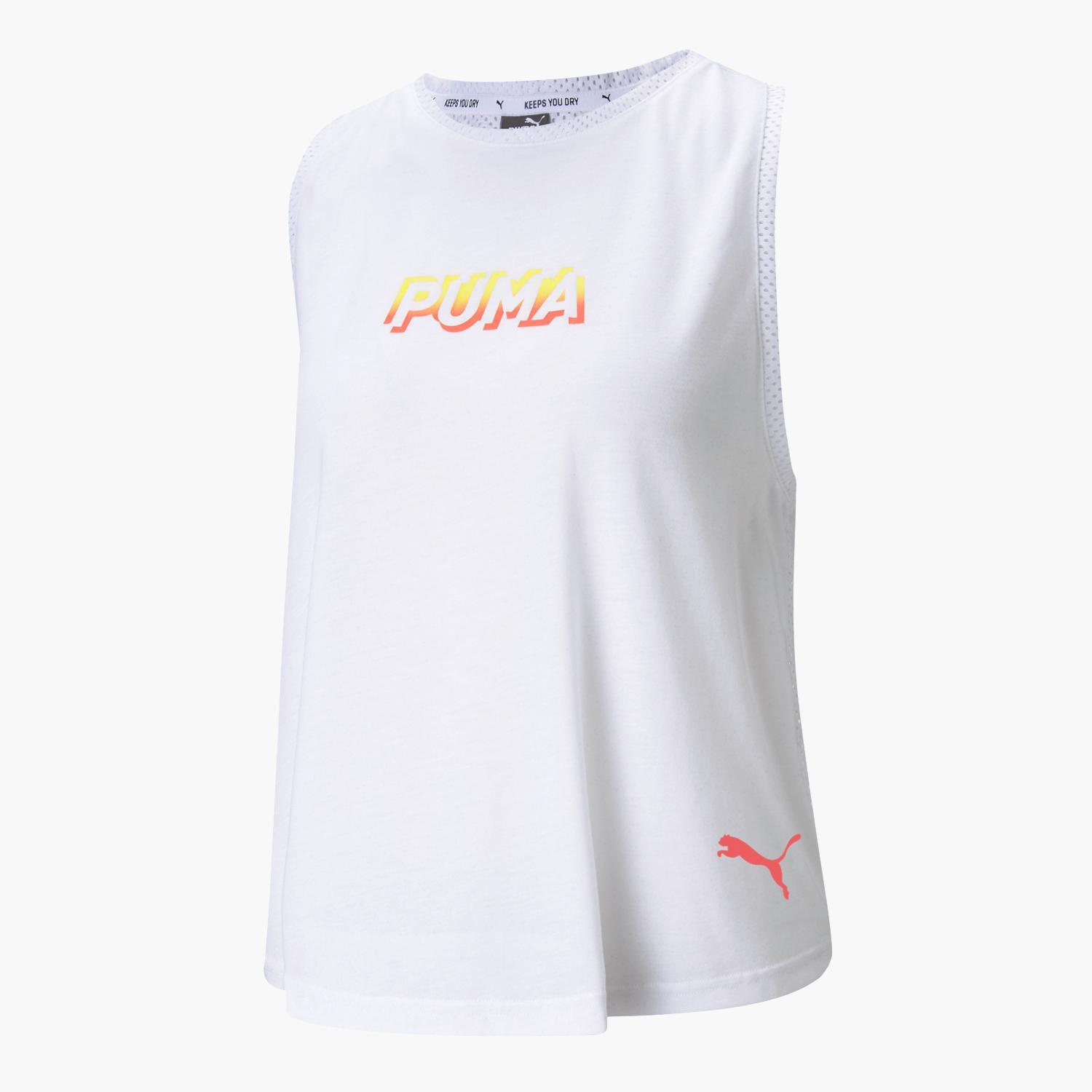 Puma Modern Sports - Blanco - Camiseta Sin Mangas Mujer talla XS