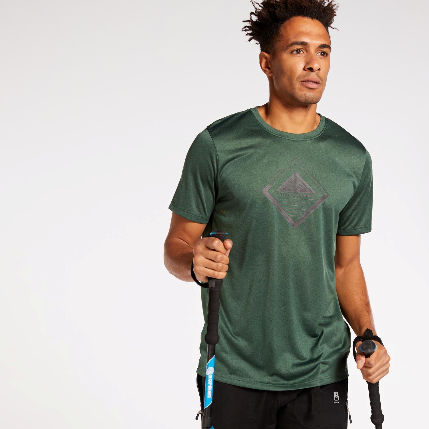 Camiseta Boriken - Kaki - Camiseta Hombre talla S