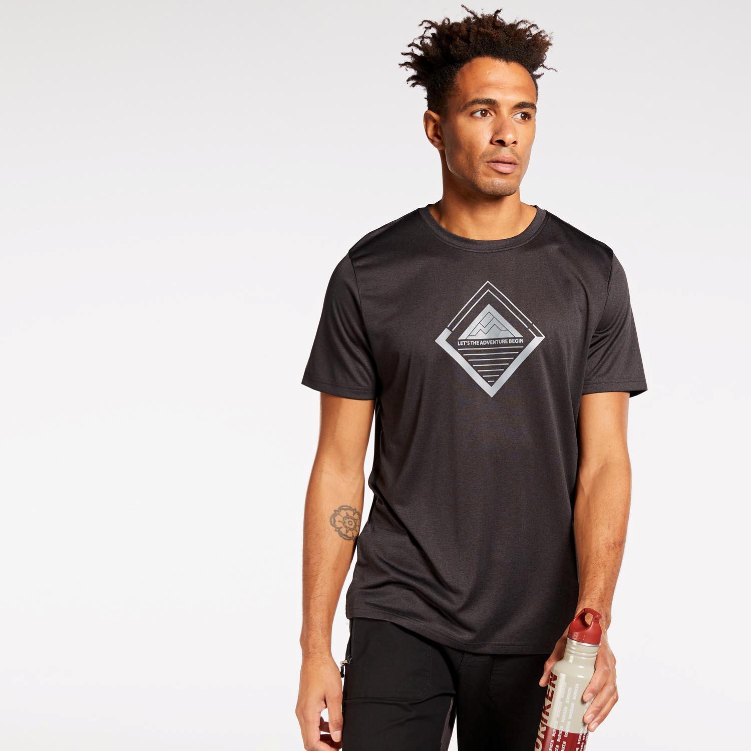 Camiseta Boriken - Gris - Camiseta Hombre talla XL