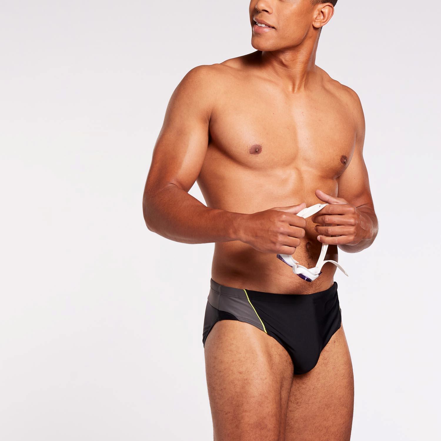 Bañador Natación Ankor - Negro - Bañador Slip Hombre talla M