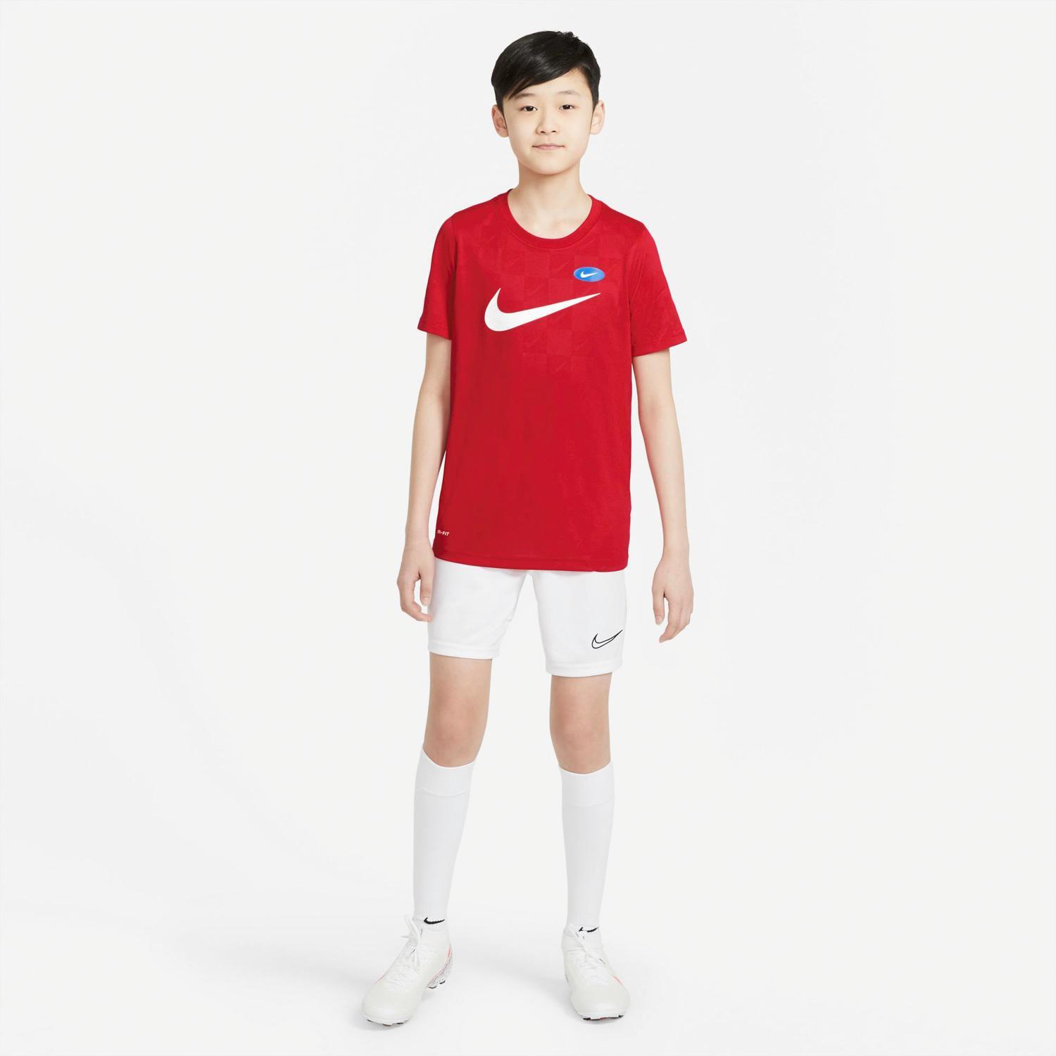 T-shirt  Soccer Aop - Vermelho - T-shirt Rapaz tamanho 12