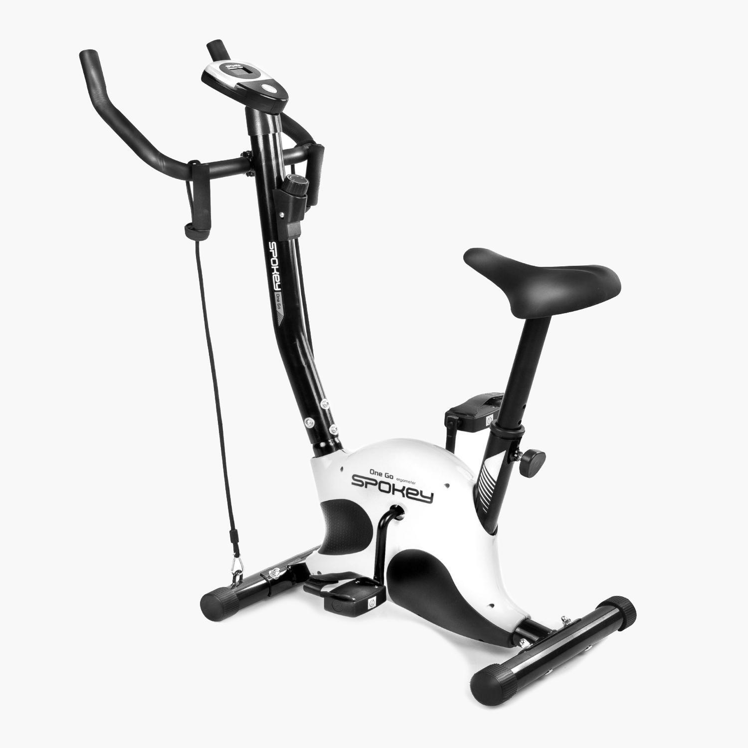 Spokey Onego+ - Blanca - Bicicleta Estática talla T.U.