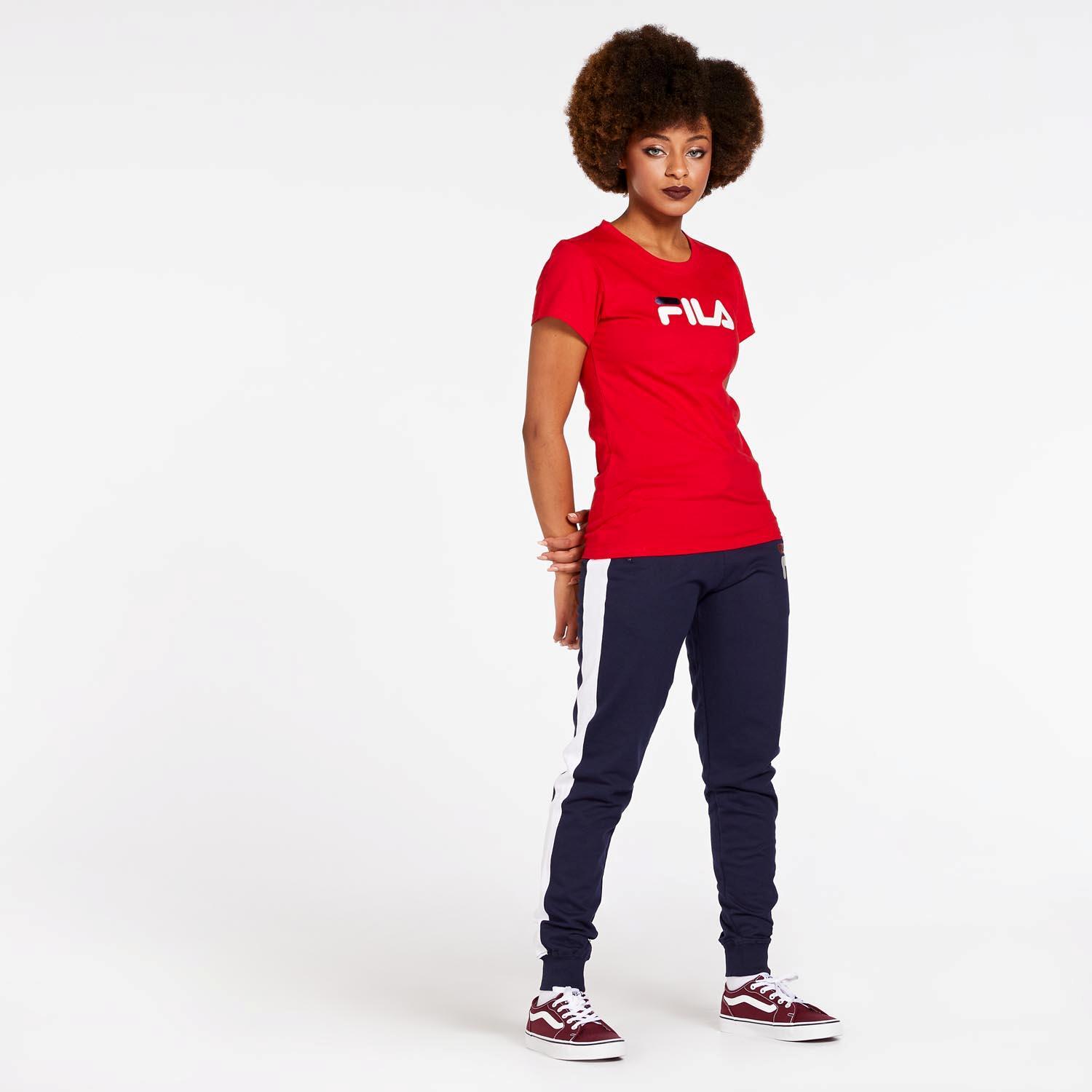 T-shirt  Cecily - Vermelho - T-shirt Mulher tamanho L