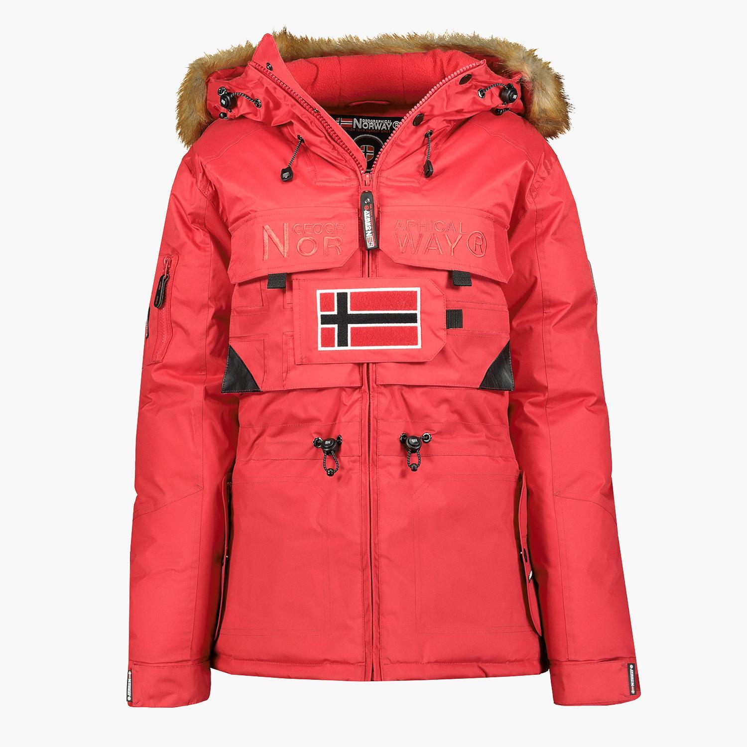 Geographical norway Bench Rood Anorak Jas Heren